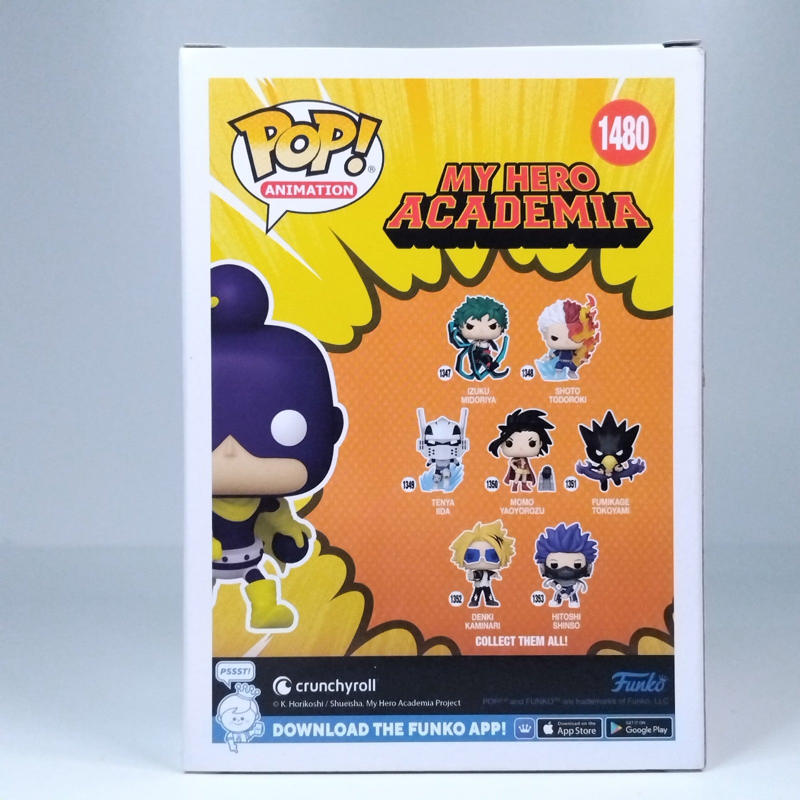 Funko Pop! Anime MHA My Hero Academia Minoru Mineta Glow Chase Edition #1480