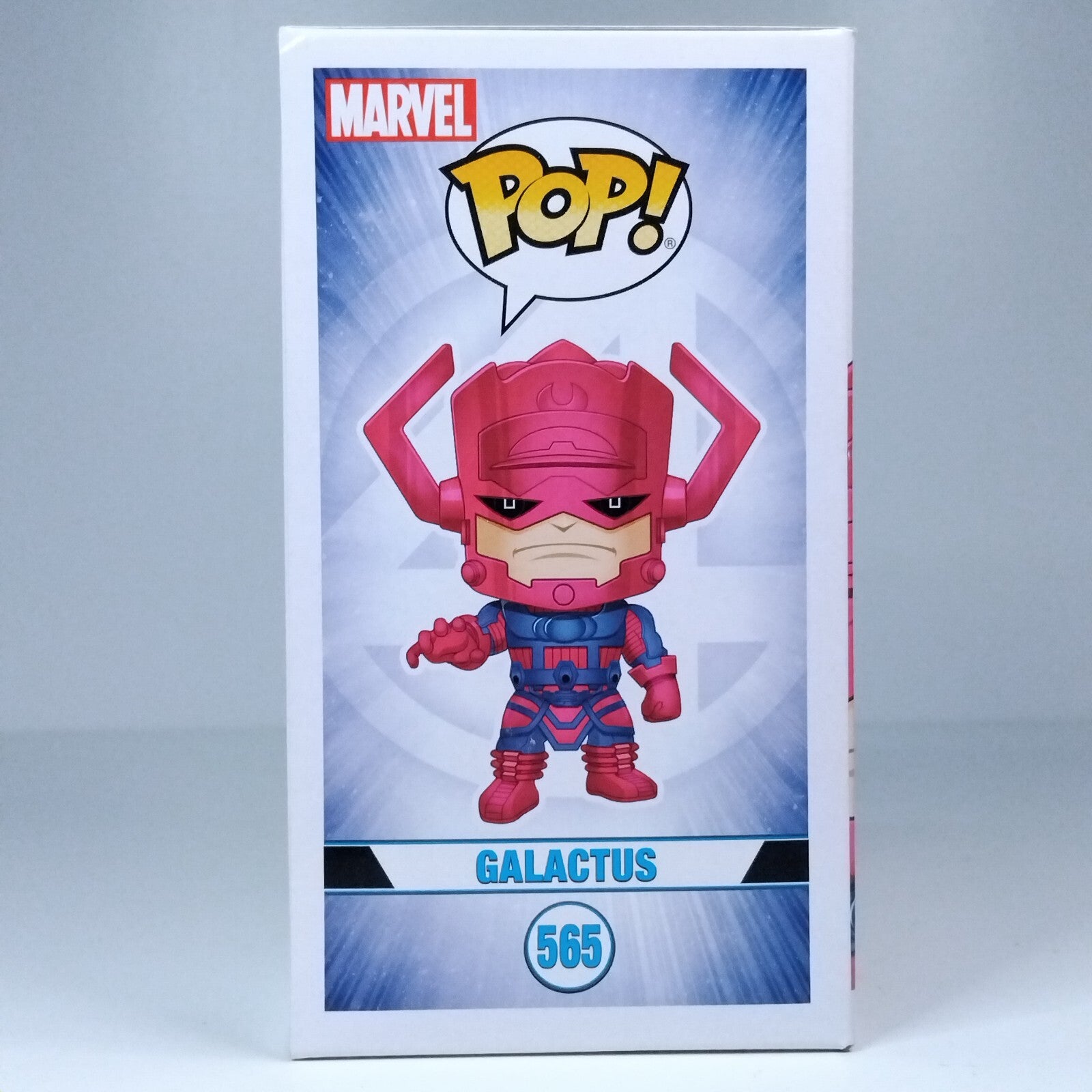 Funko Pop! Marvel Fantastic Four 4 Galactus Signed Ralph Ineson COA #565 WS