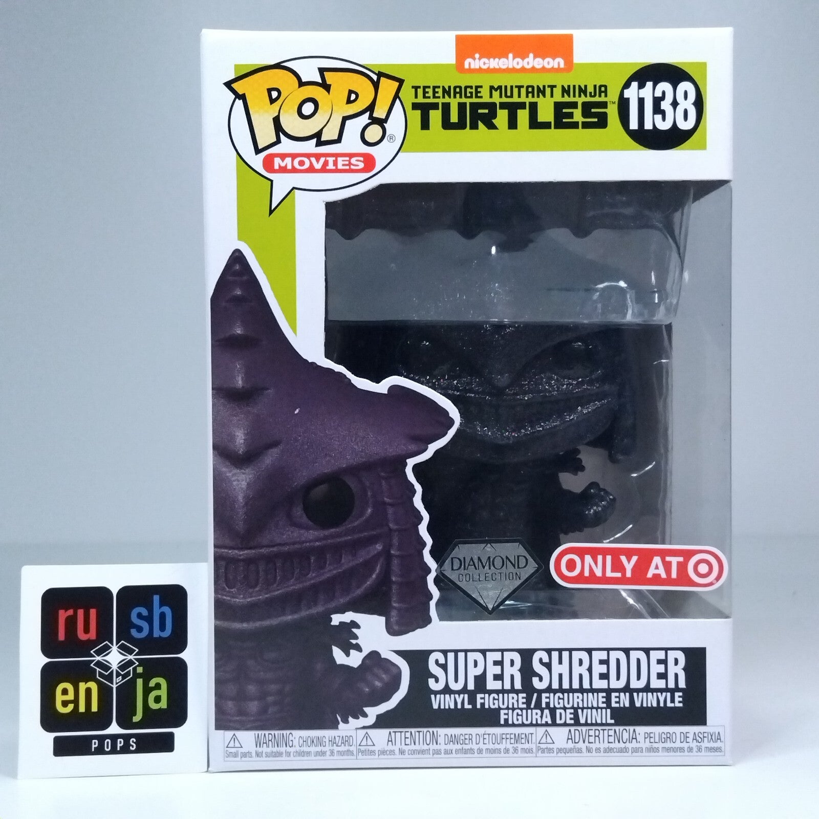 Funko Pop! Retro TMNT Teenage Mutant Ninja Turtles Super Shredder Diamond #1138