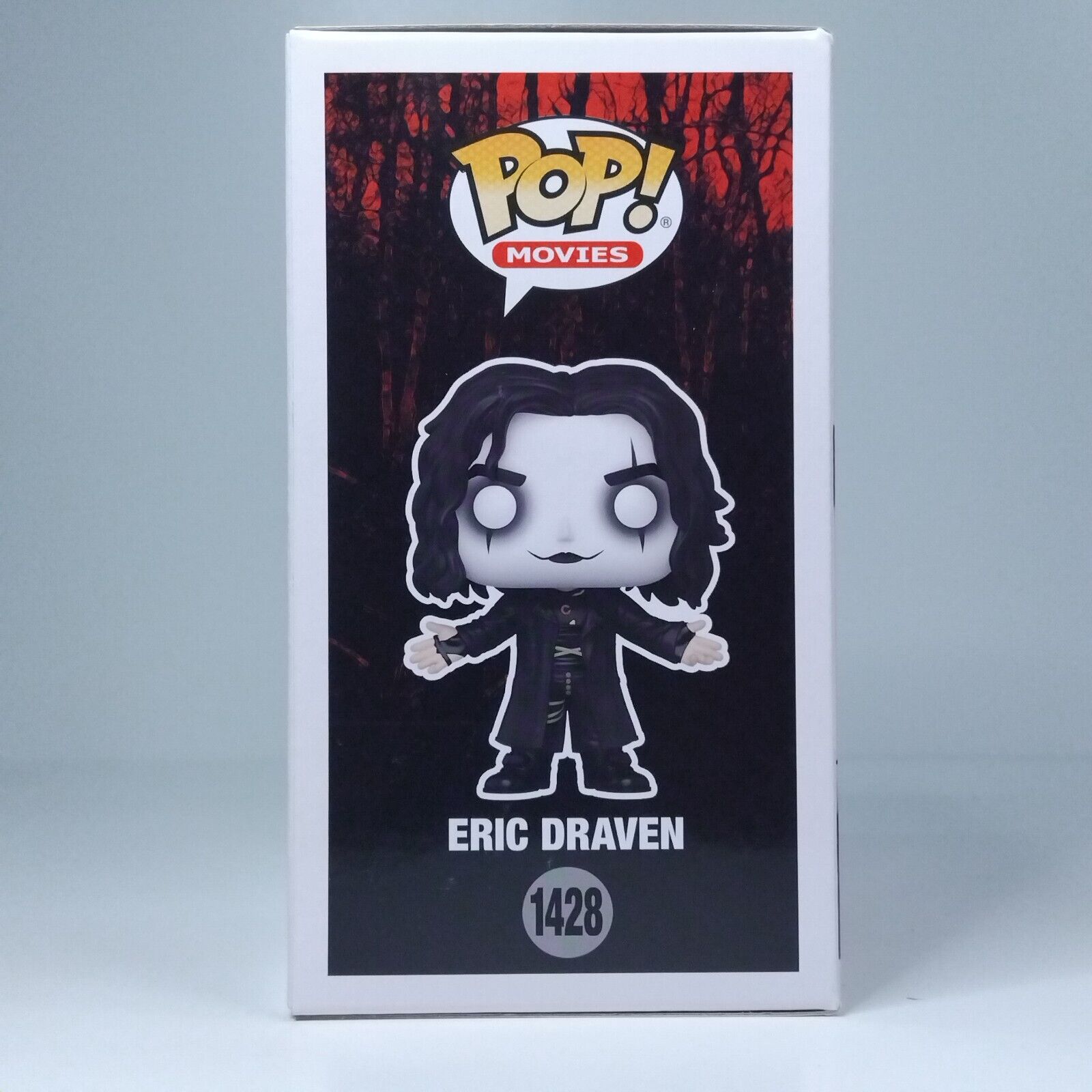 Funko Pop! Movies Horror The Crow Eric Draven Signed James O'Barr COA #1428