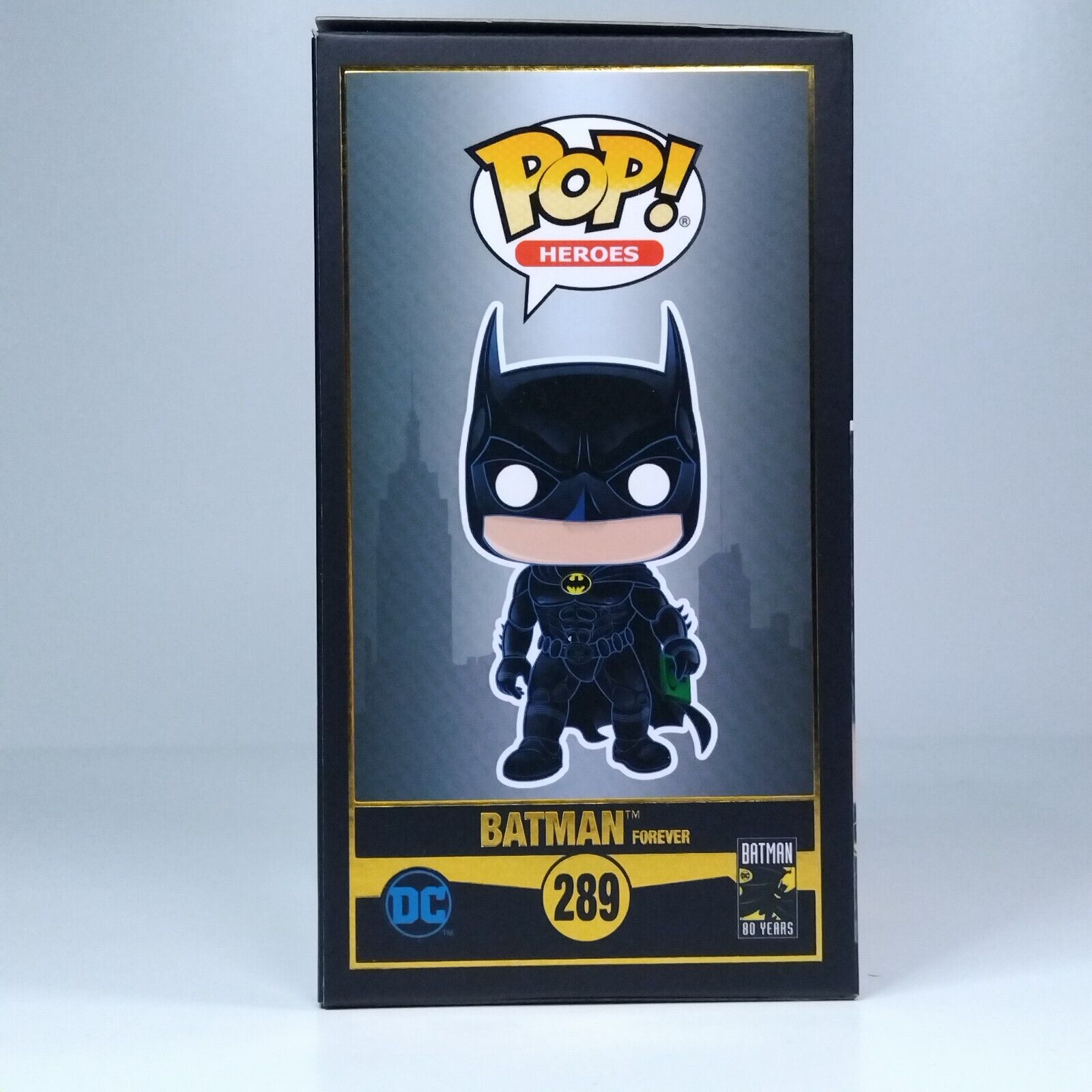 Funko Pop! DC Heroes Batman Signed Val Kilmer COA #289