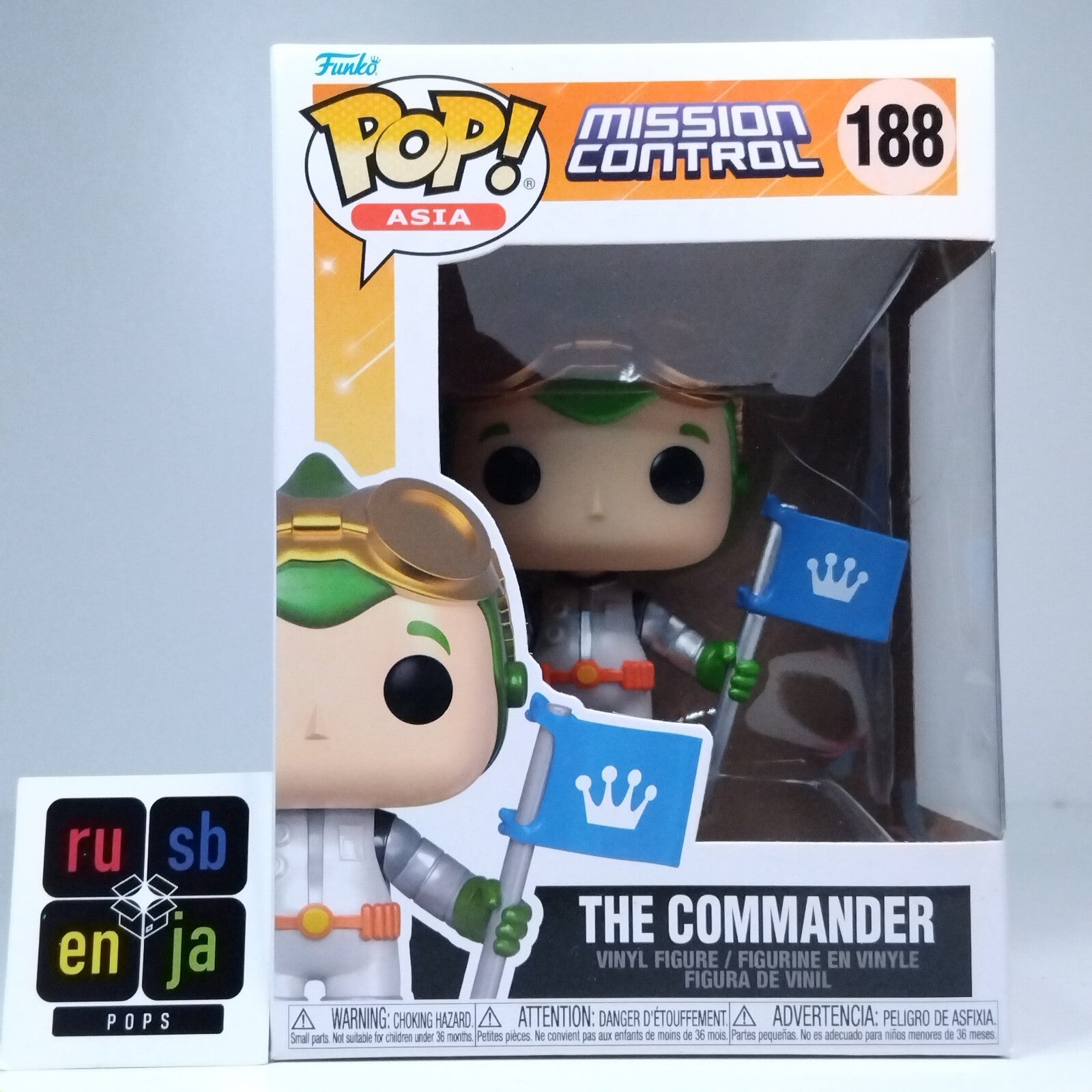 Funko Pop! Asia Mission Control The Commander #188