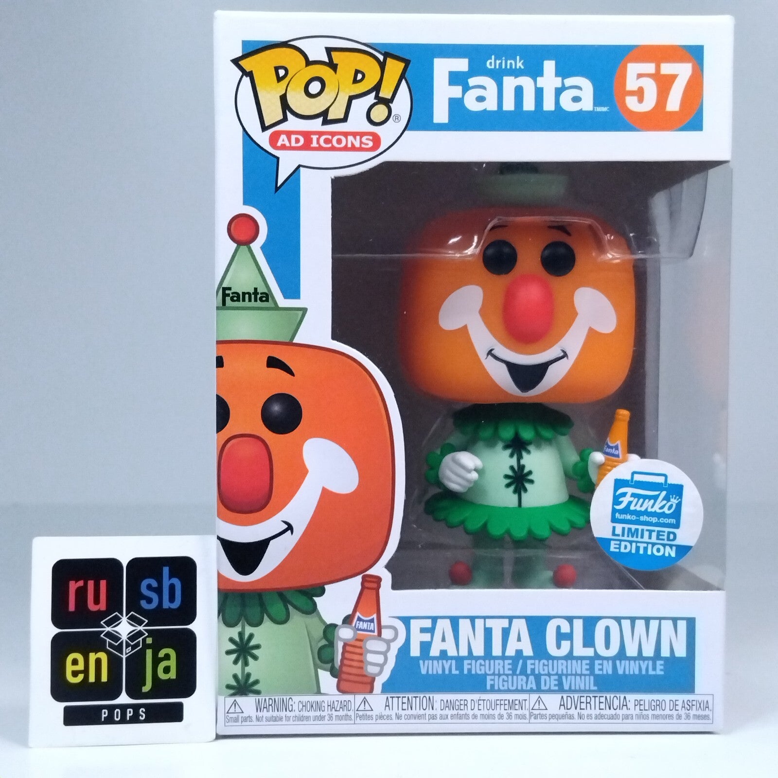 Funko Pop! Ad Icons Fanta Clown Limited Edition #57