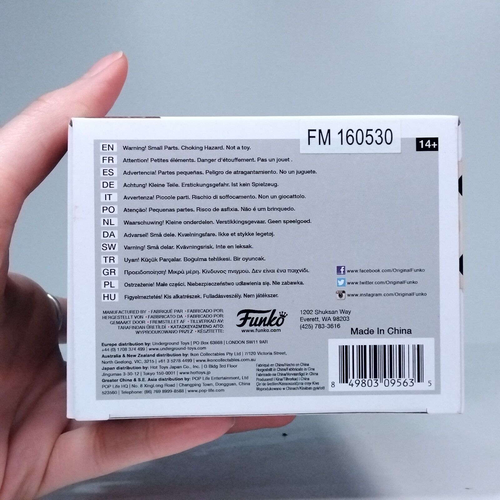 Funko Pop! Disney Alice in Wonderland Freddy Funko as Mad Hatter 400 Pcs #43