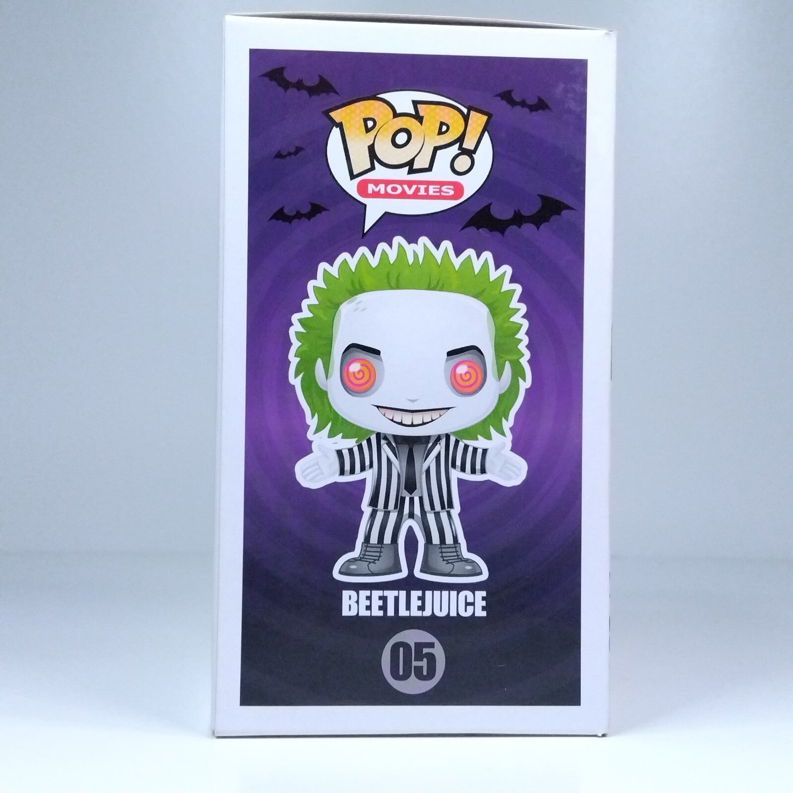 Funko Pop! Movies Horror Beetlejuice Glow Chase #05 MISSING STICKER