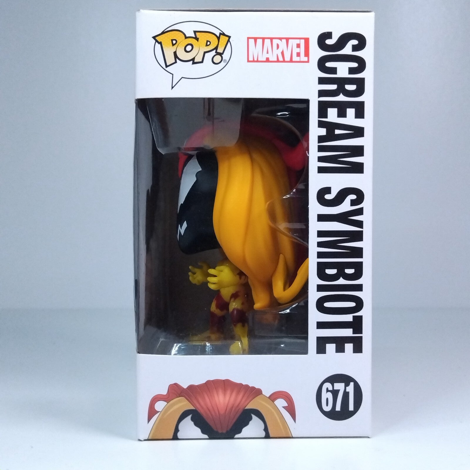 Funko Pop! Marvel Spider-Man - Scream Symbiote Special Edition #671