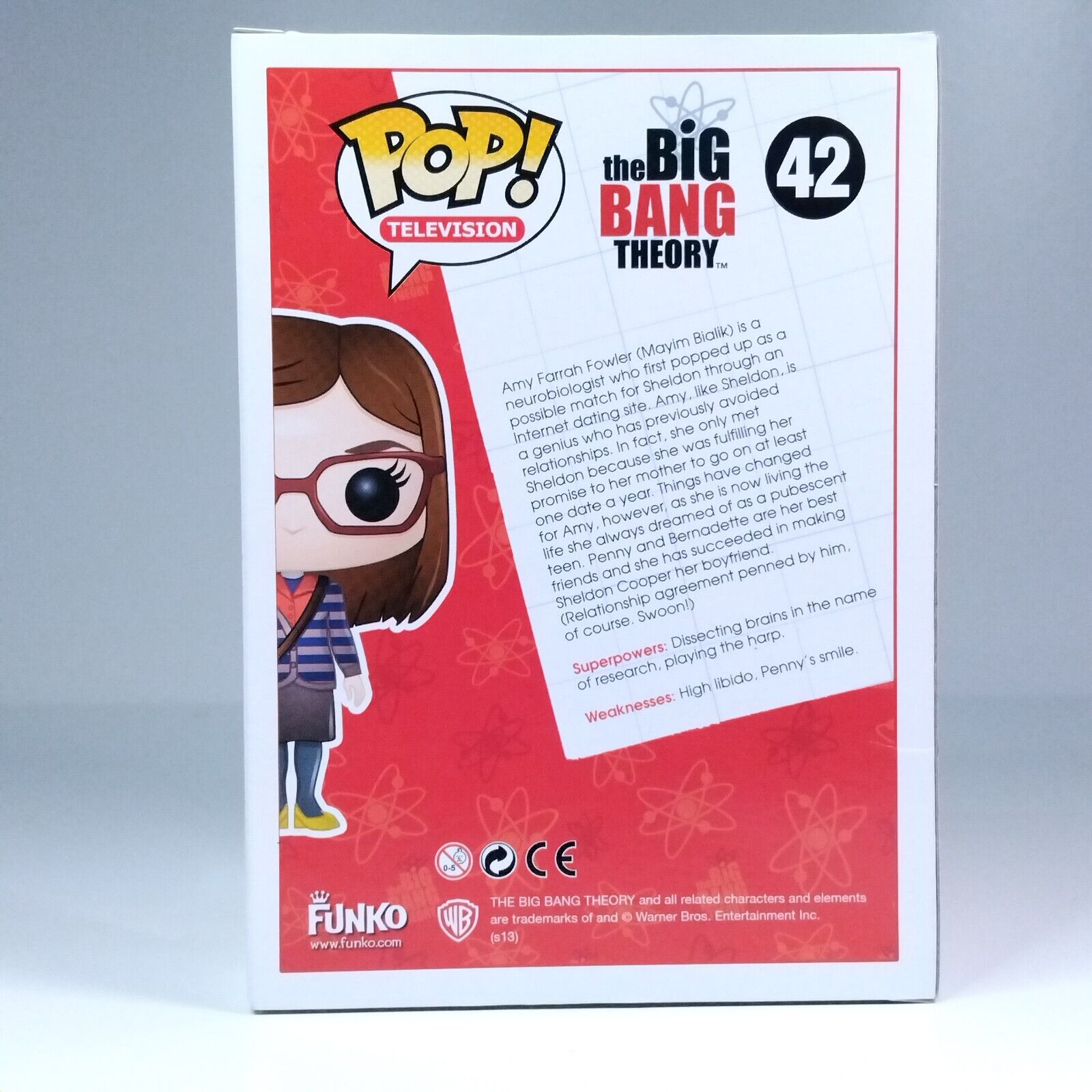 Funko Pop! TV The Big Bang Theory Amy Farrah Fowler JMD Retail Exclusive #42