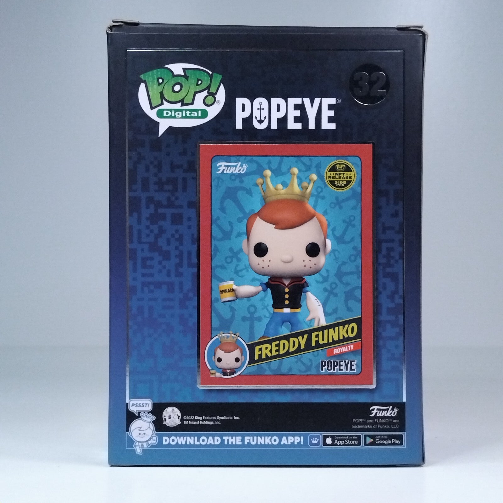 Funko Pop! Digital Animation Freddy Funko as Popeye with Spinach 3,198 Pcs #32