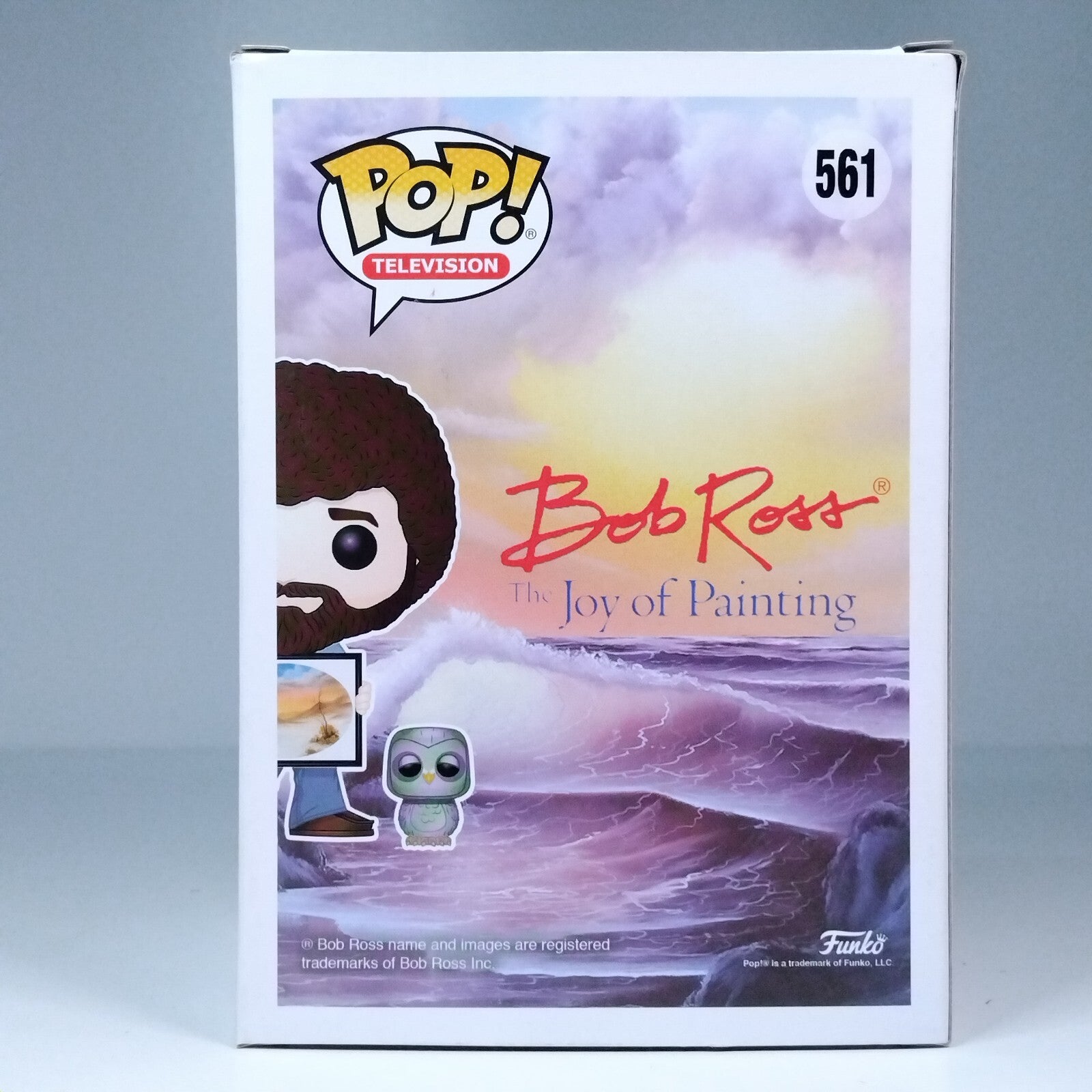 Funko Pop! TV The Joy of Painting Bob Ross and Hoot Chase Edition #561