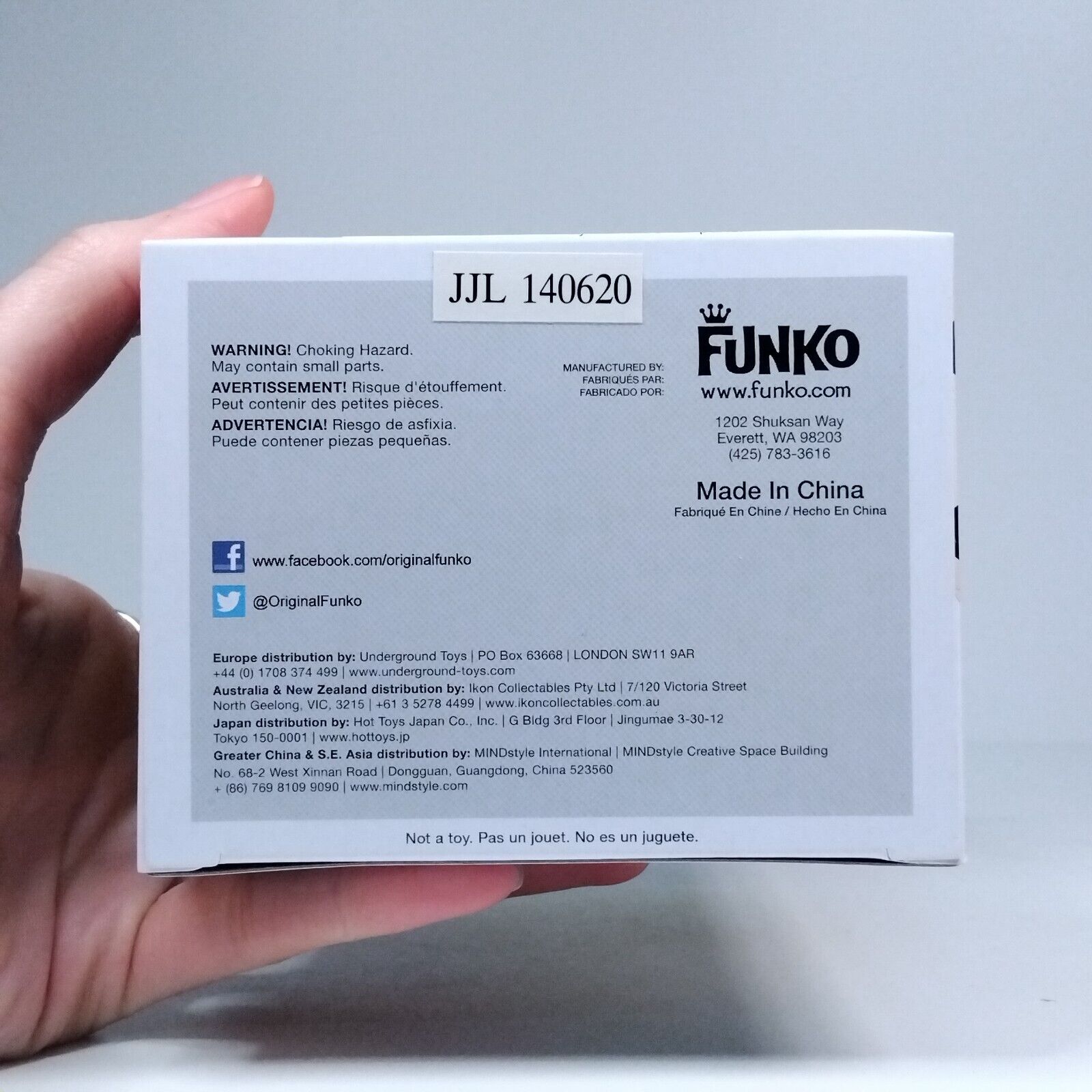 Funko Pop! Movies Back to the Future Freddy Funko as Doc SDCC 96 Pcs #30