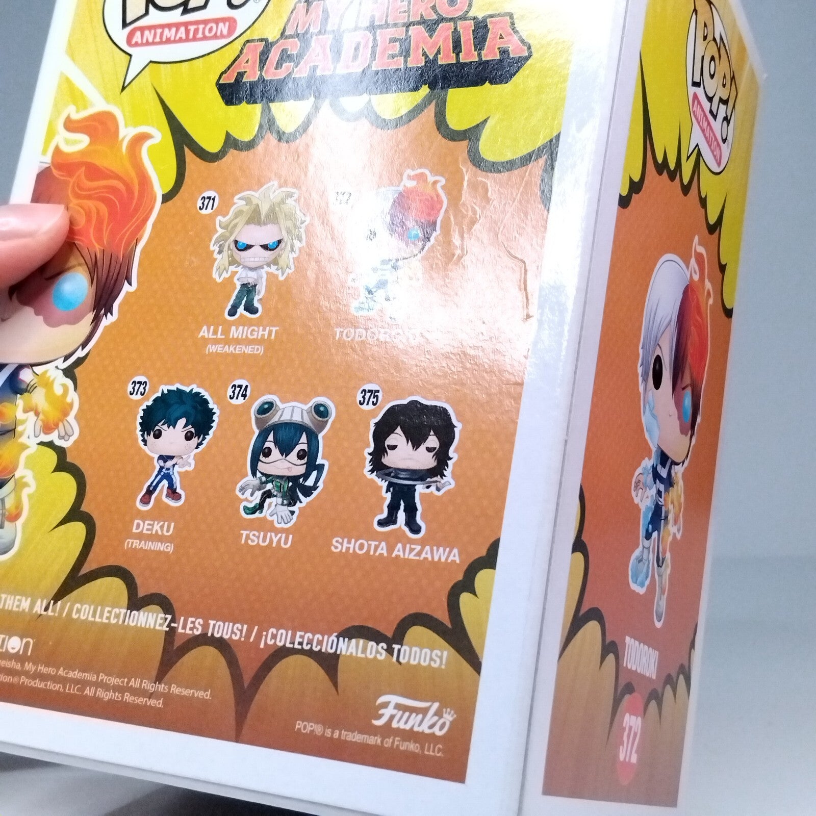 Funko Pop! Anime MHA My Hero Academia Todoroki Glows #372
