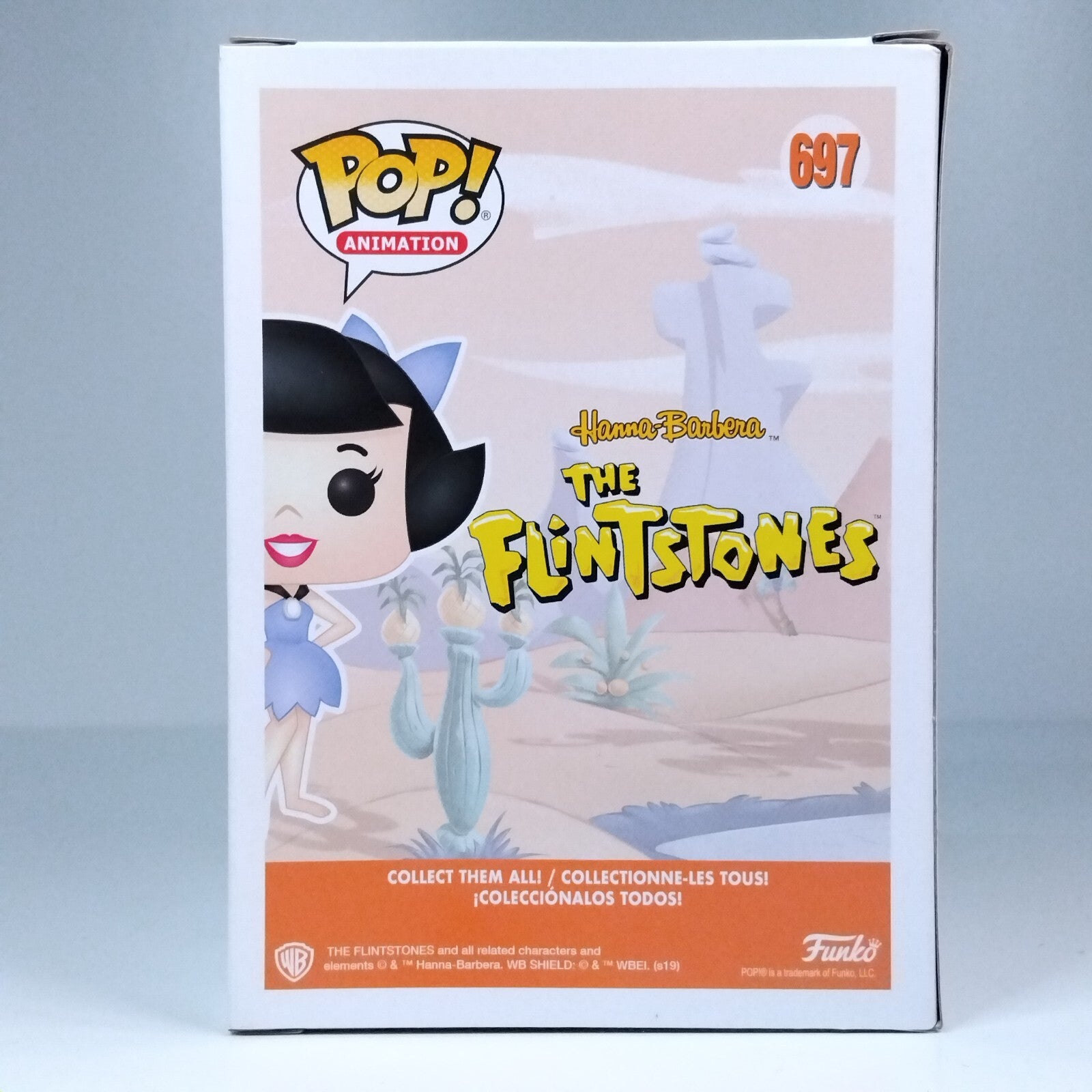 Funko Pop! Animation Flintstones Betty Rubble Signed Rosie O'Donnell COA #697 WS