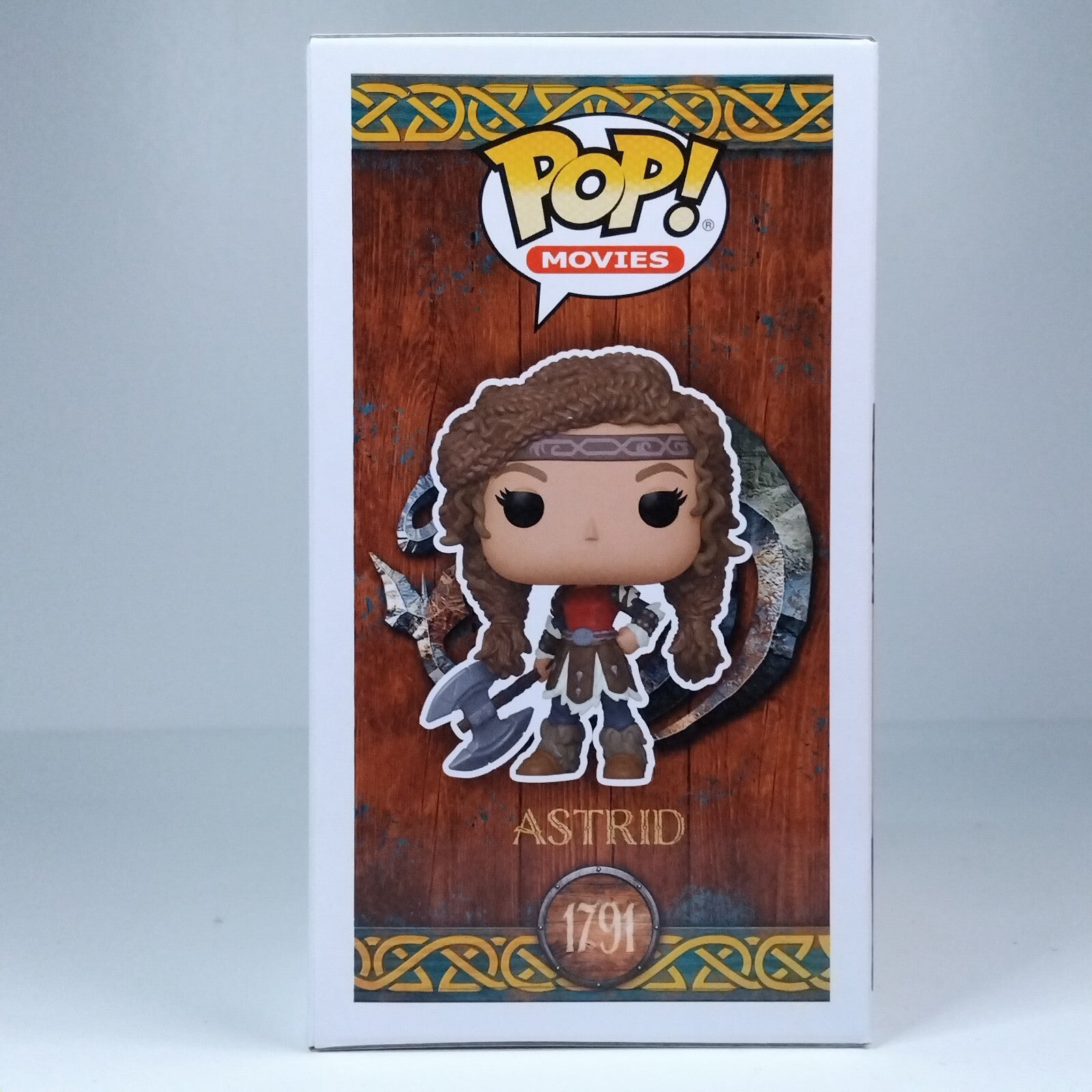 Funko Pop! How to Train Your Dragon Astrid Signed Nico Parker COA #1791 WS