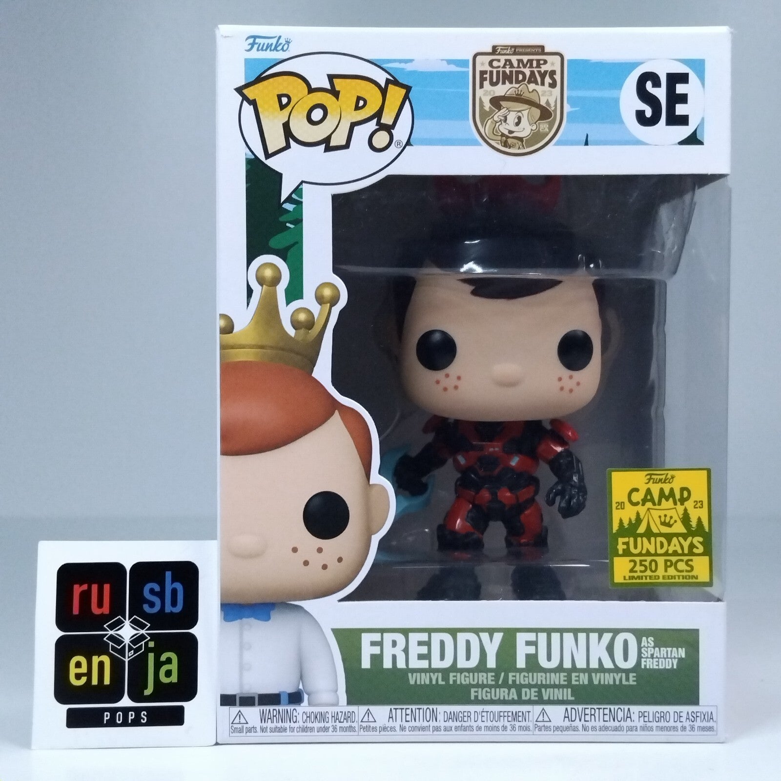 Funko Pop! Games Halo Freddy Funko as Spartan Freddy 250 Pcs #SE