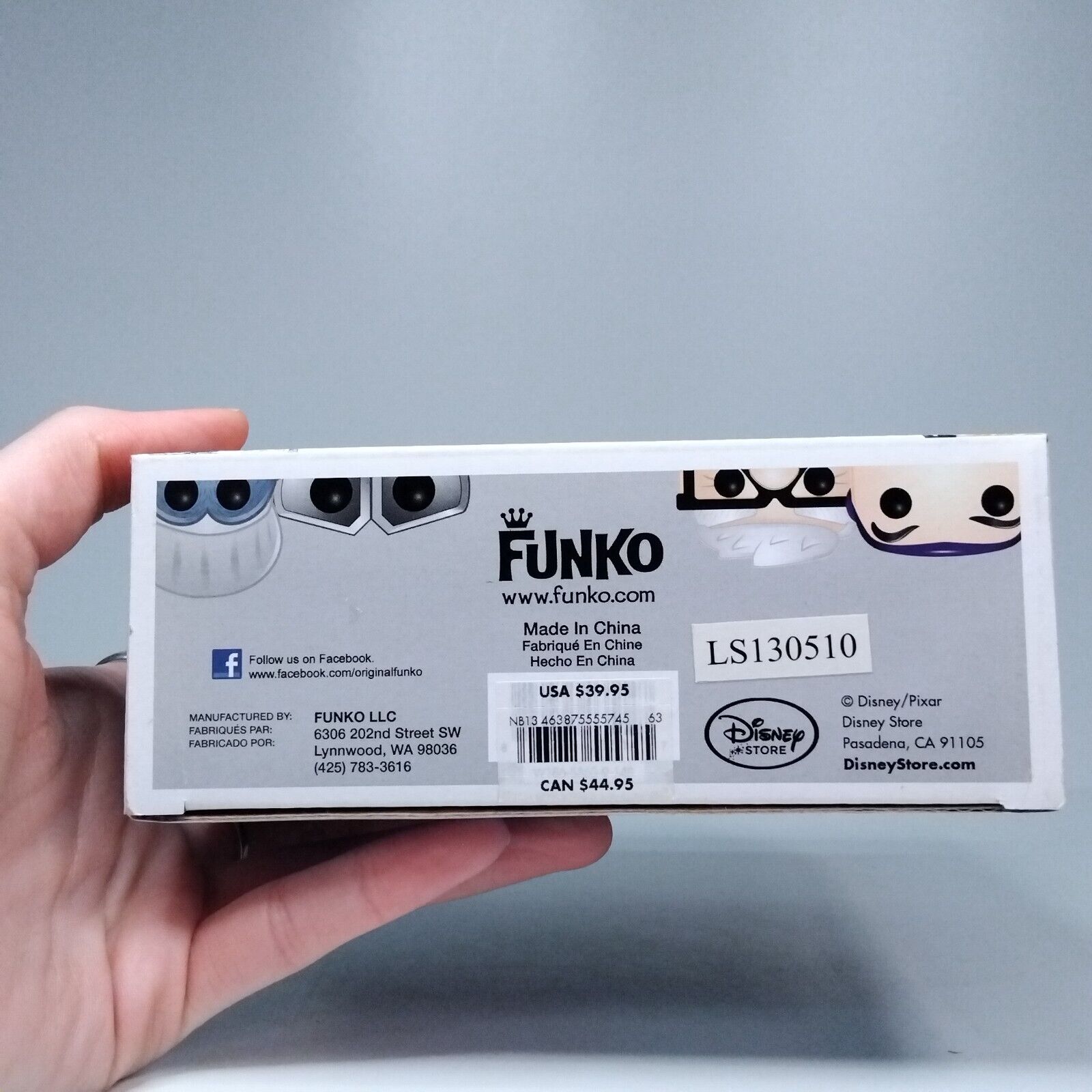 Funko Pop! Disney Pixar Collection Minis Remy Walle Buzz Lightyear Carl #01