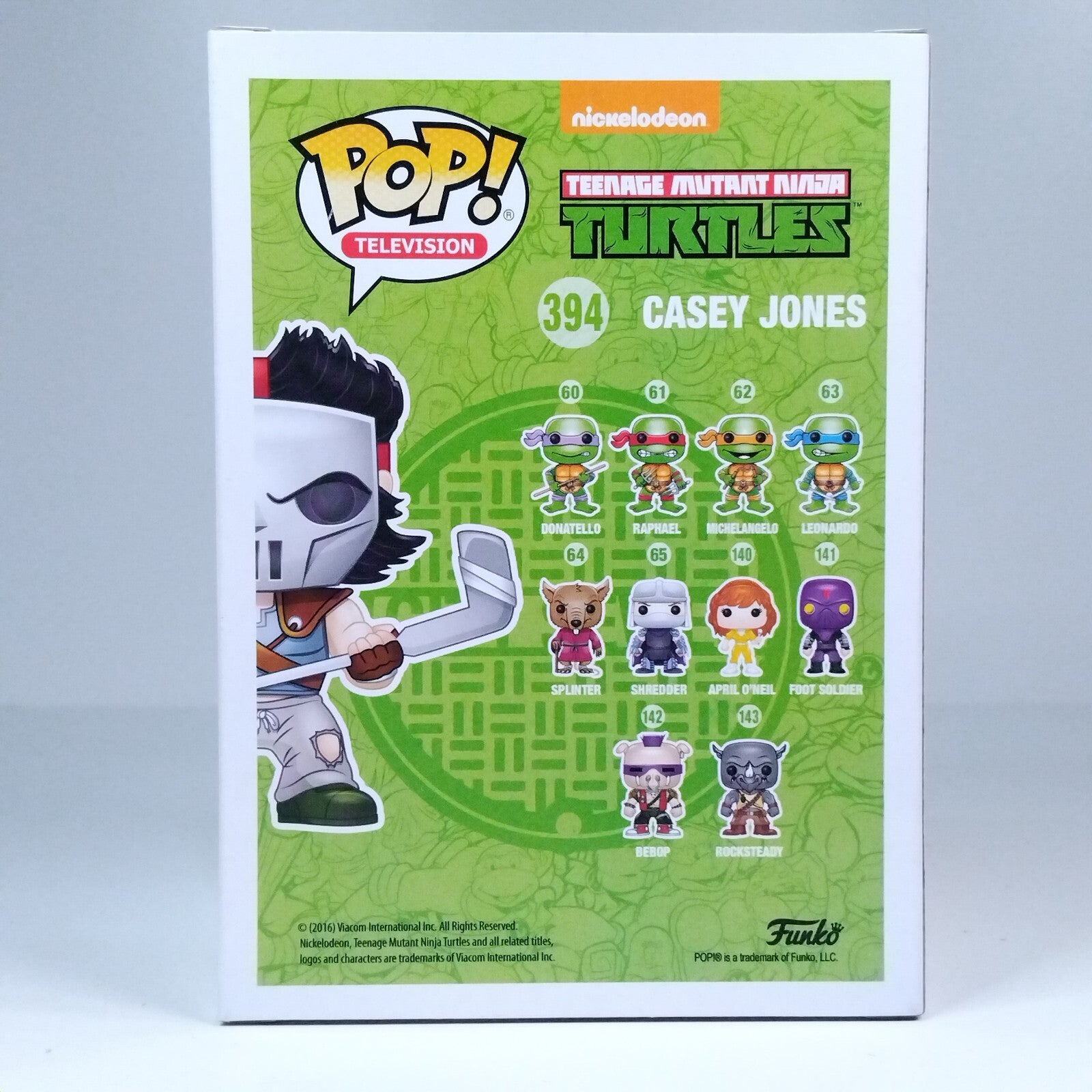 Funko Pop! Retro TV Teenage Mutant Ninja Turtles TMNT Casey Jones #394