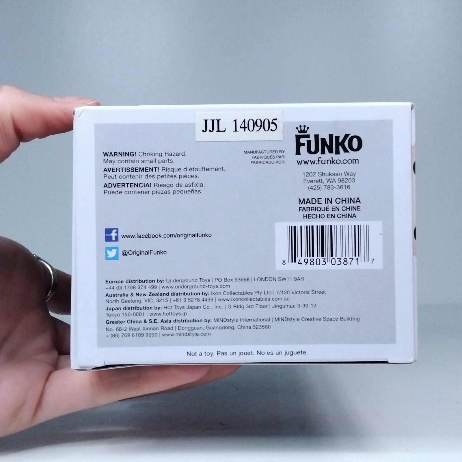 Funko Pop! TV Game of Thrones - Joffrey Baratheon Signed Jack Gleeson COA #14 WS