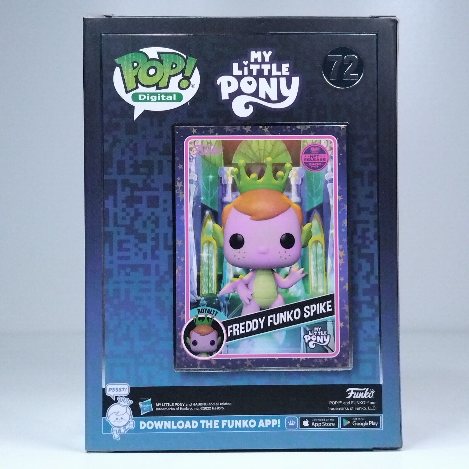 Funko Pop! Digital My Little Pony MLP Freddy Funko as Spike 2,400 Pcs #72