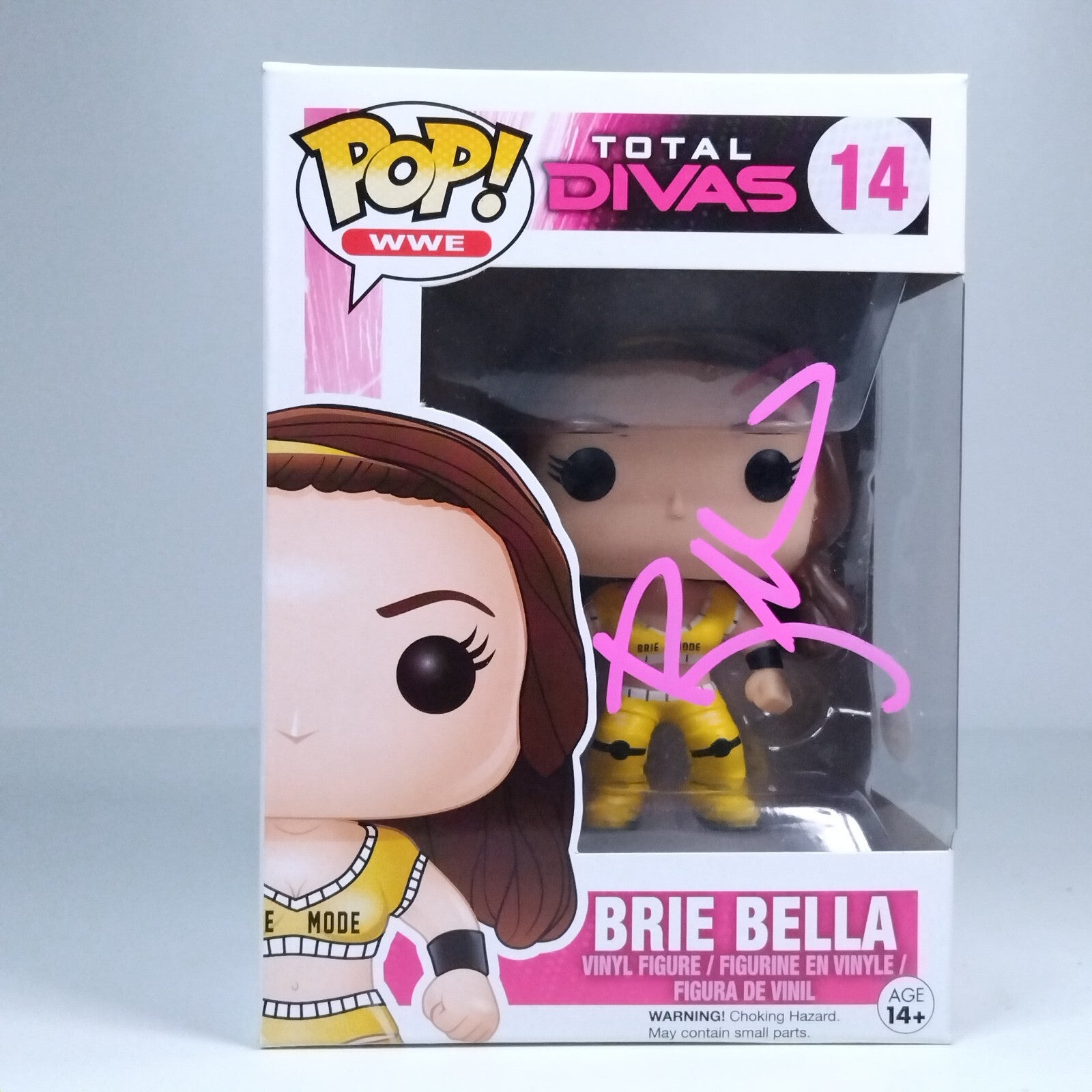 Funko Pop! WWE Total Divas - Brie Bella Signed COA #14 WS