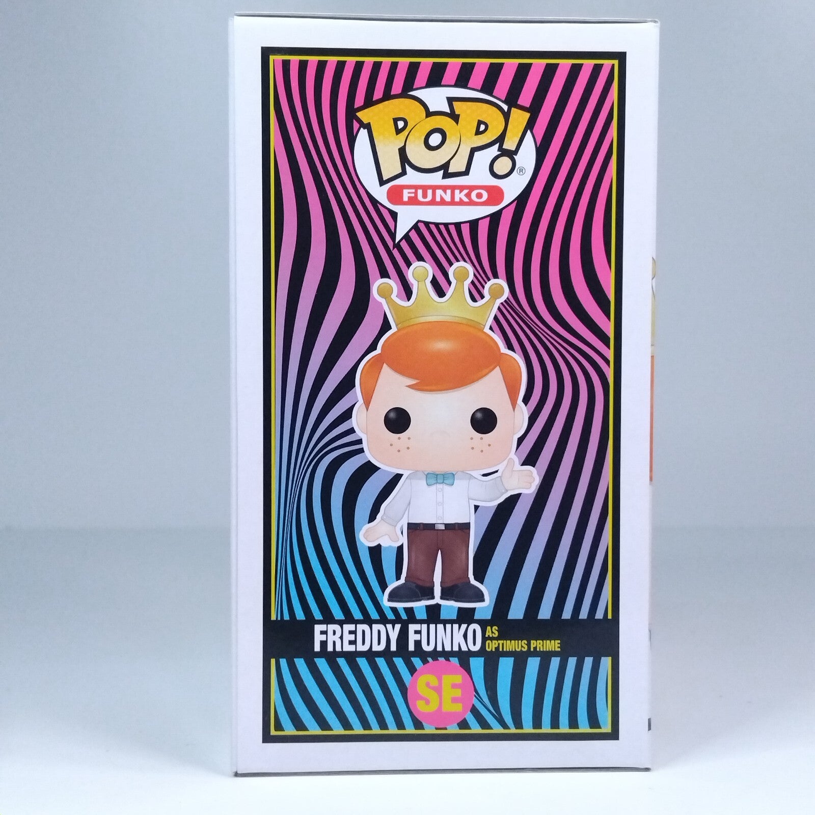 Funko Pop! Retro Transformers Freddy Funko as Optimus Prime Metallic 500 Pcs #SE