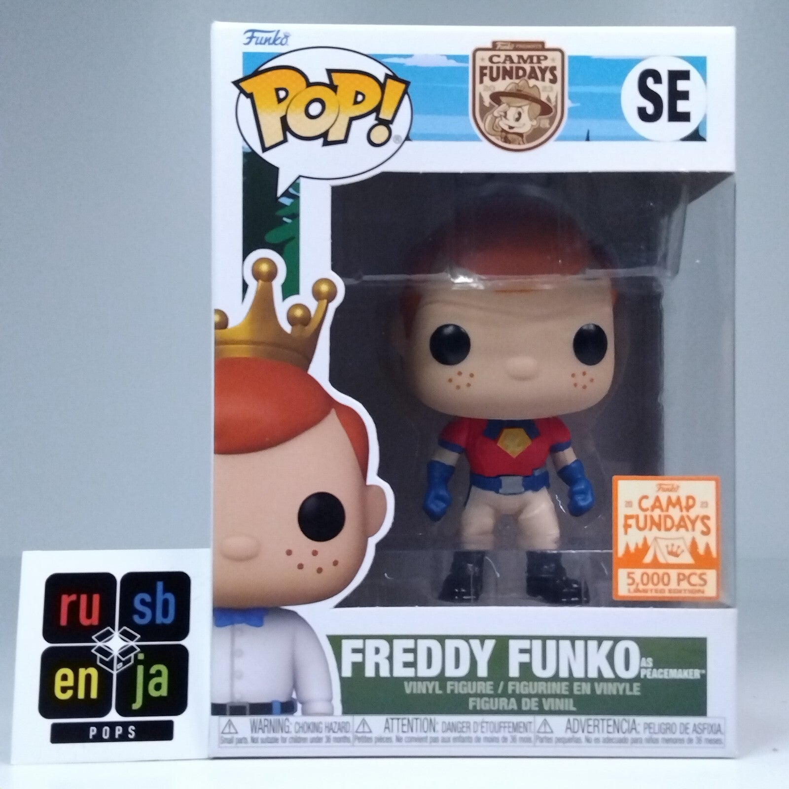 Funko Pop! DC Heroes Suicide Squad Freddy Funko as Peacemaker 5,000 Pcs #SE