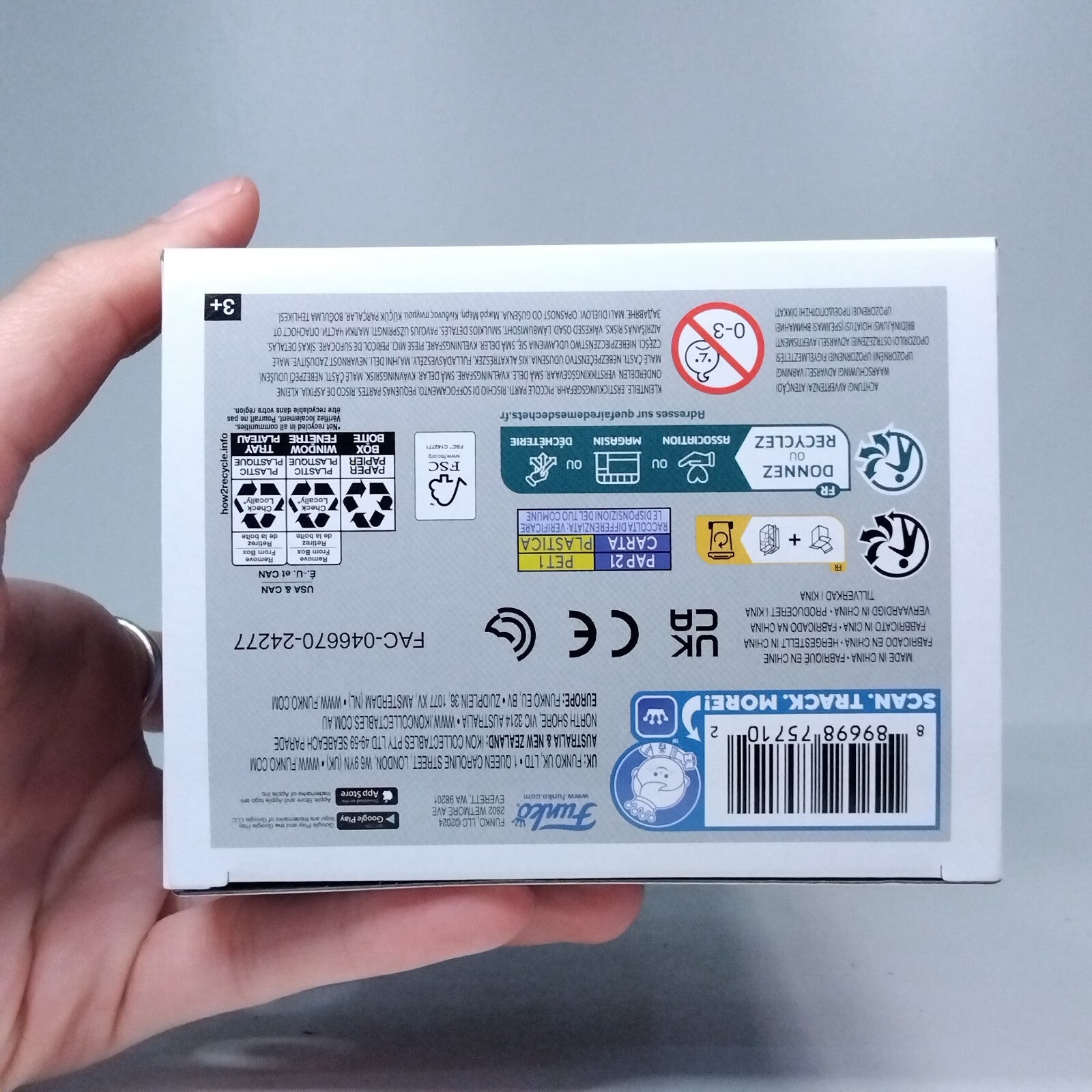 Funko Pop! Marvel Agatha Wiccan Signed Joe Locke COA #1473 WS