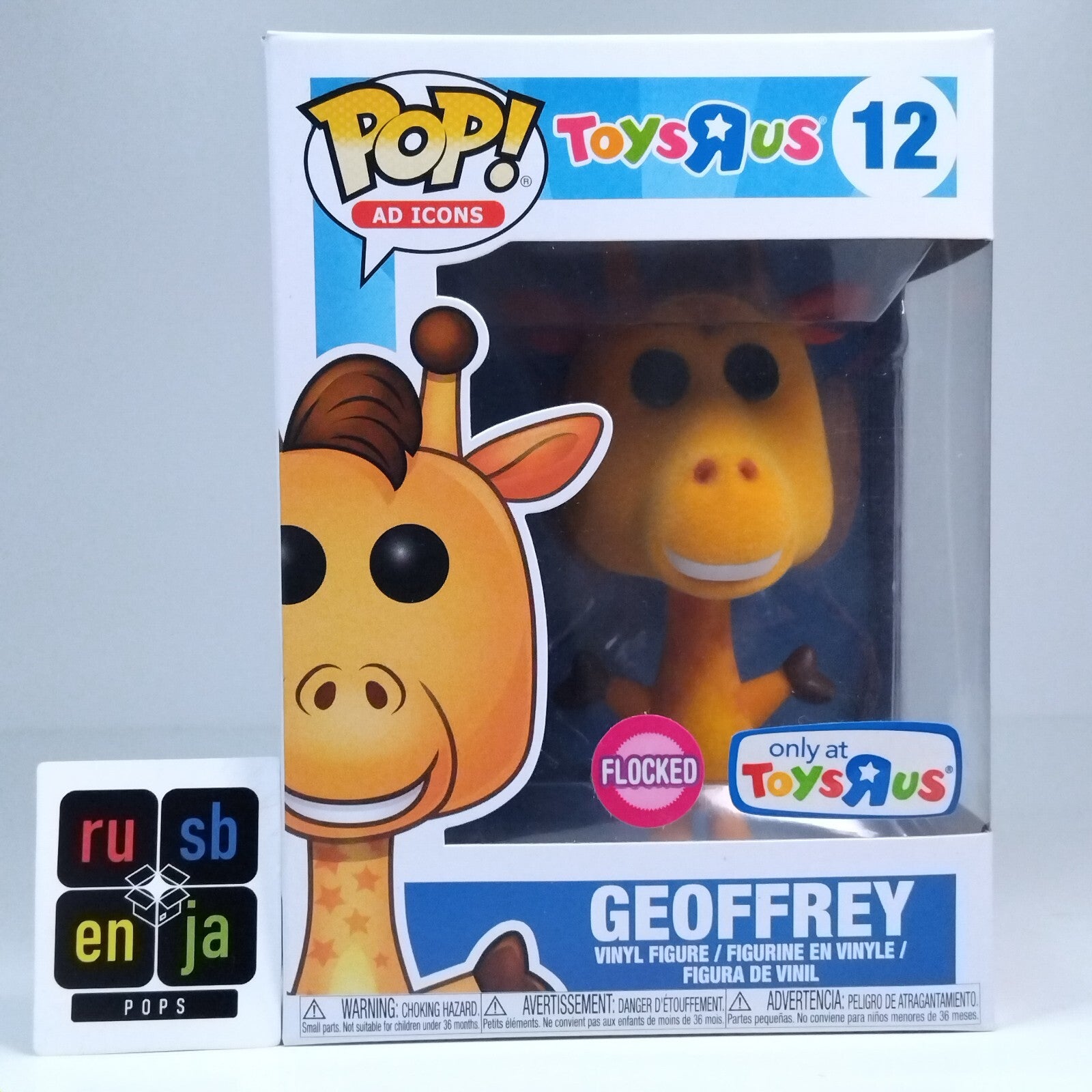Funko Pop! Ad Icons Toys R Us Geoffrey Flocked #12