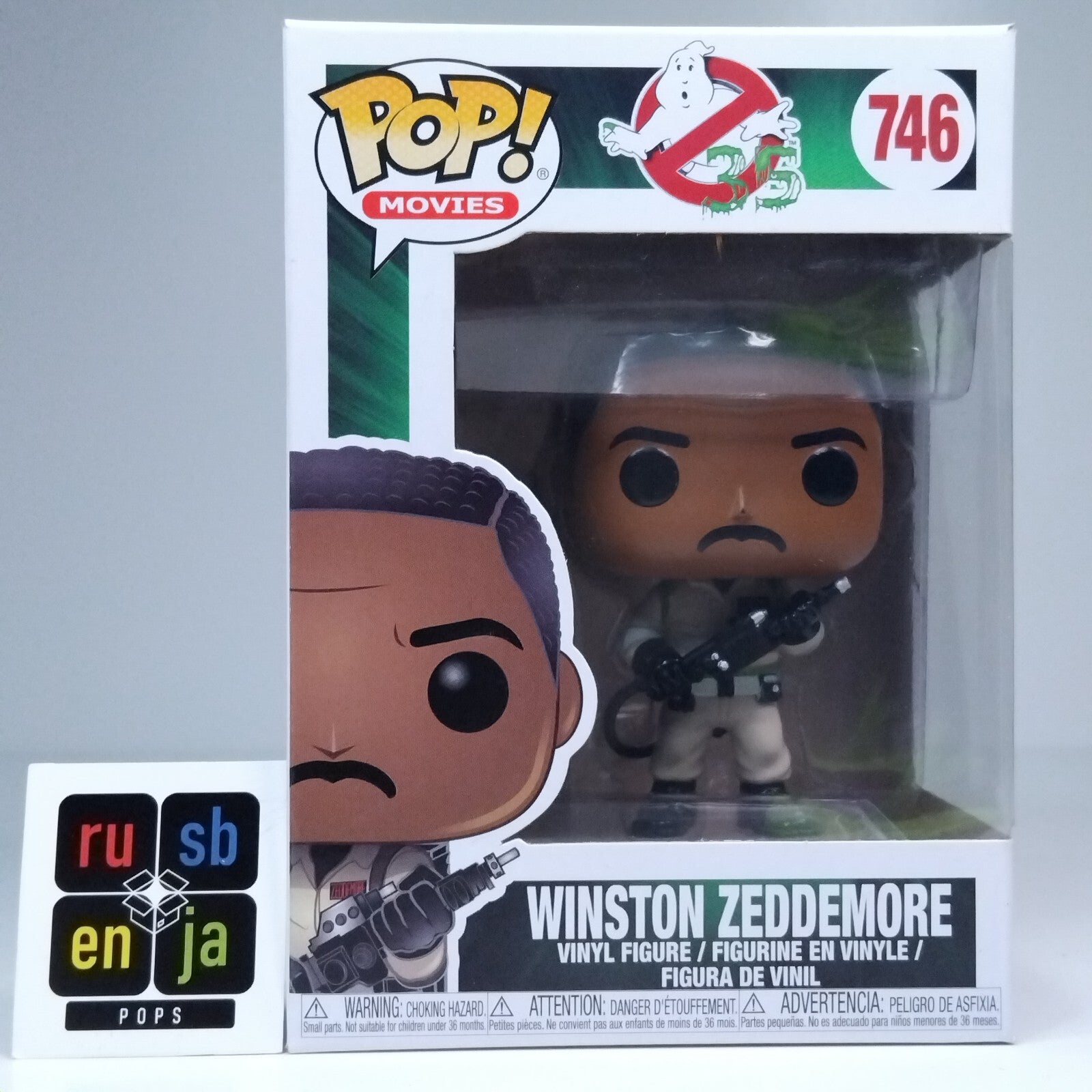 Funko Pop! Movies Ghostbusters Winston Zeddemore #746