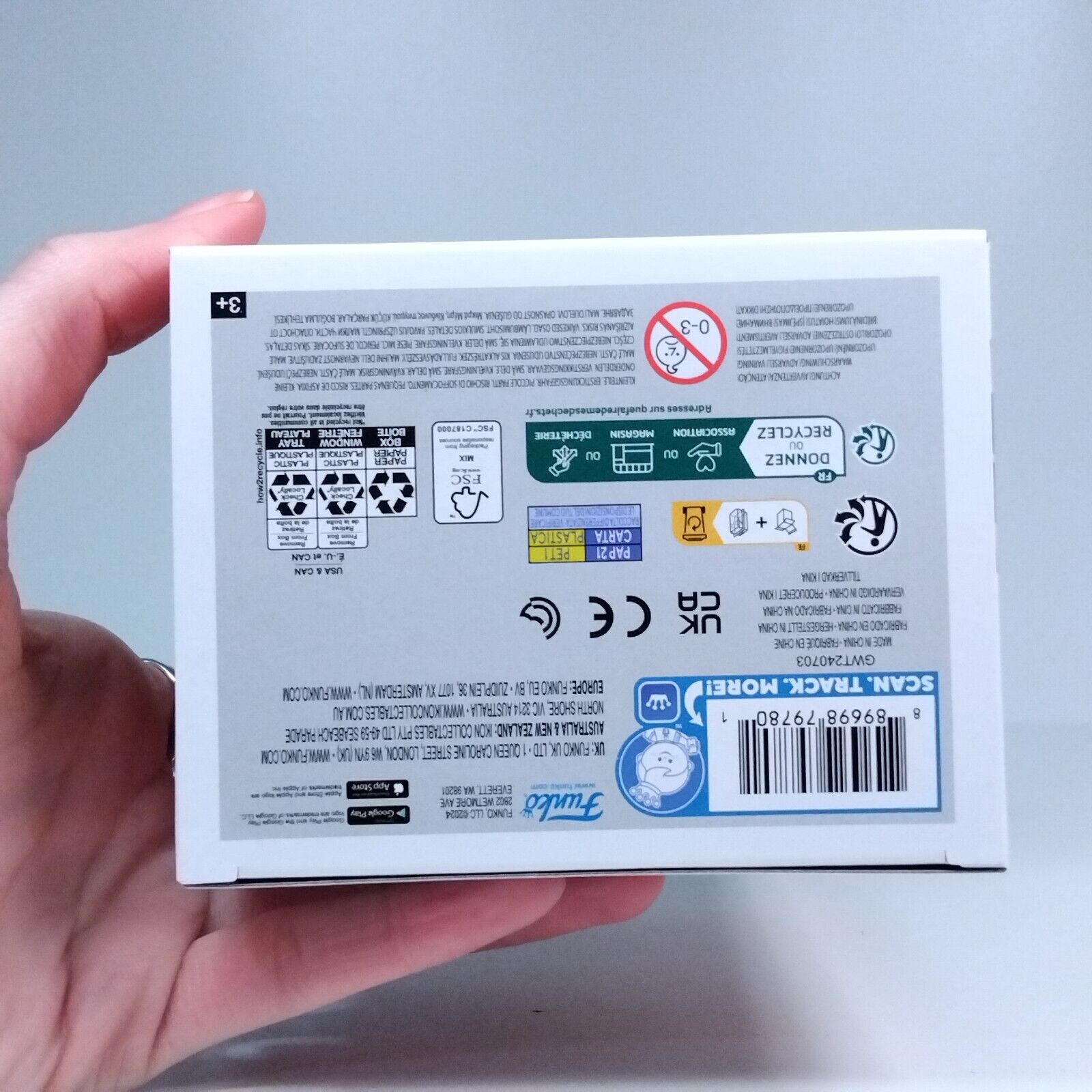 Funko Pop! Animation Wallace & Gromit Signed Nick Park COA #1744 WS