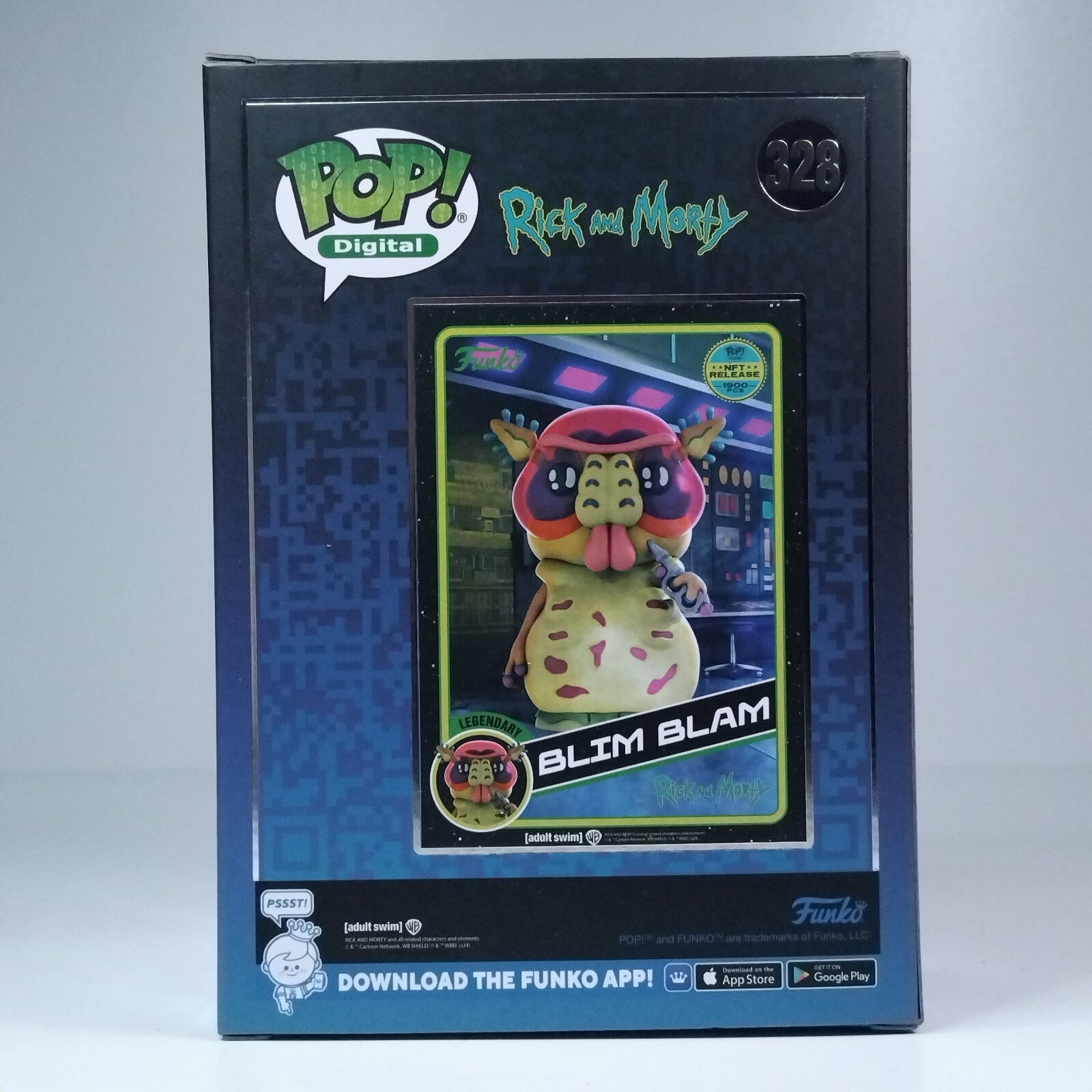 Funko Pop! Digital Animation Rick & Morty Blim Blam 1,900 Pcs #328
