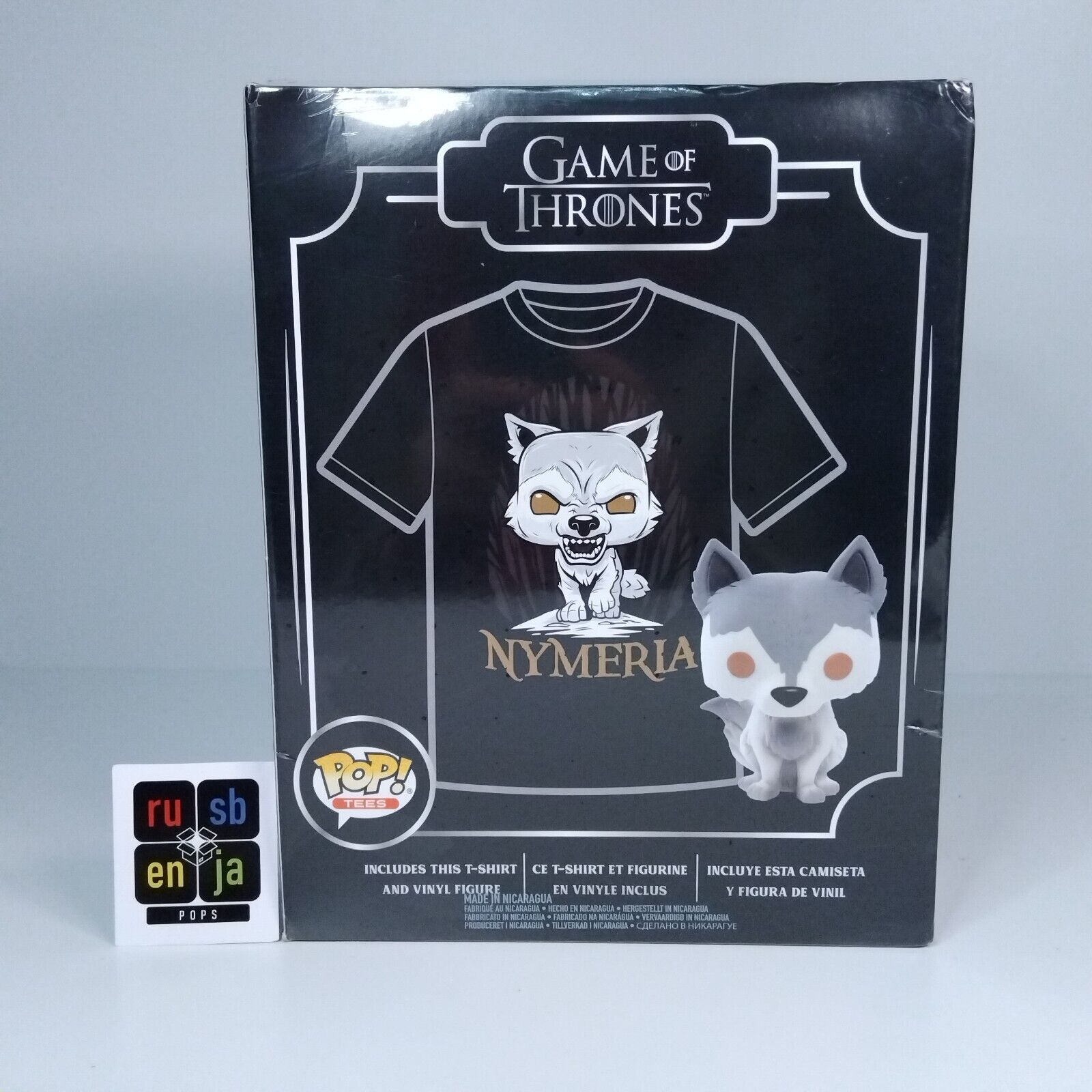Funko Pop! TV Game of Thrones 2XL T-Shirt Nymeria SEALED #76