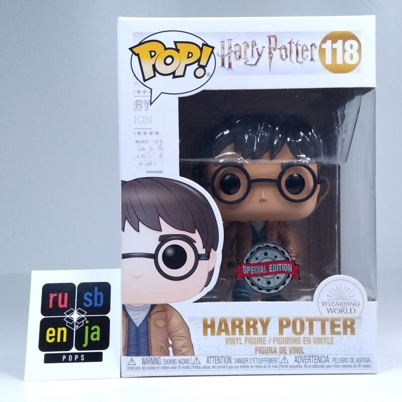 Funko Pop! Harry Potter with Elder Wand Special Edition #118