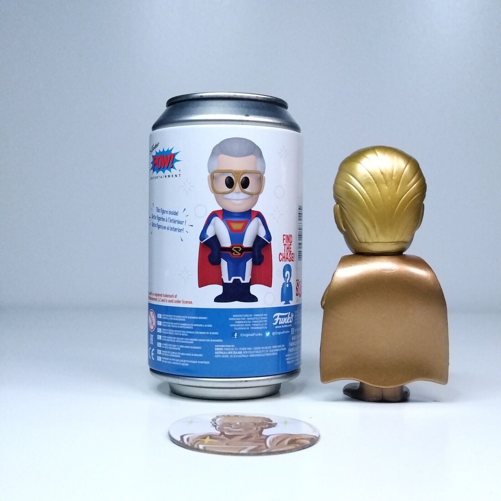 Funko Soda Marvel Stan Lee Gold Chase 1/1,300
