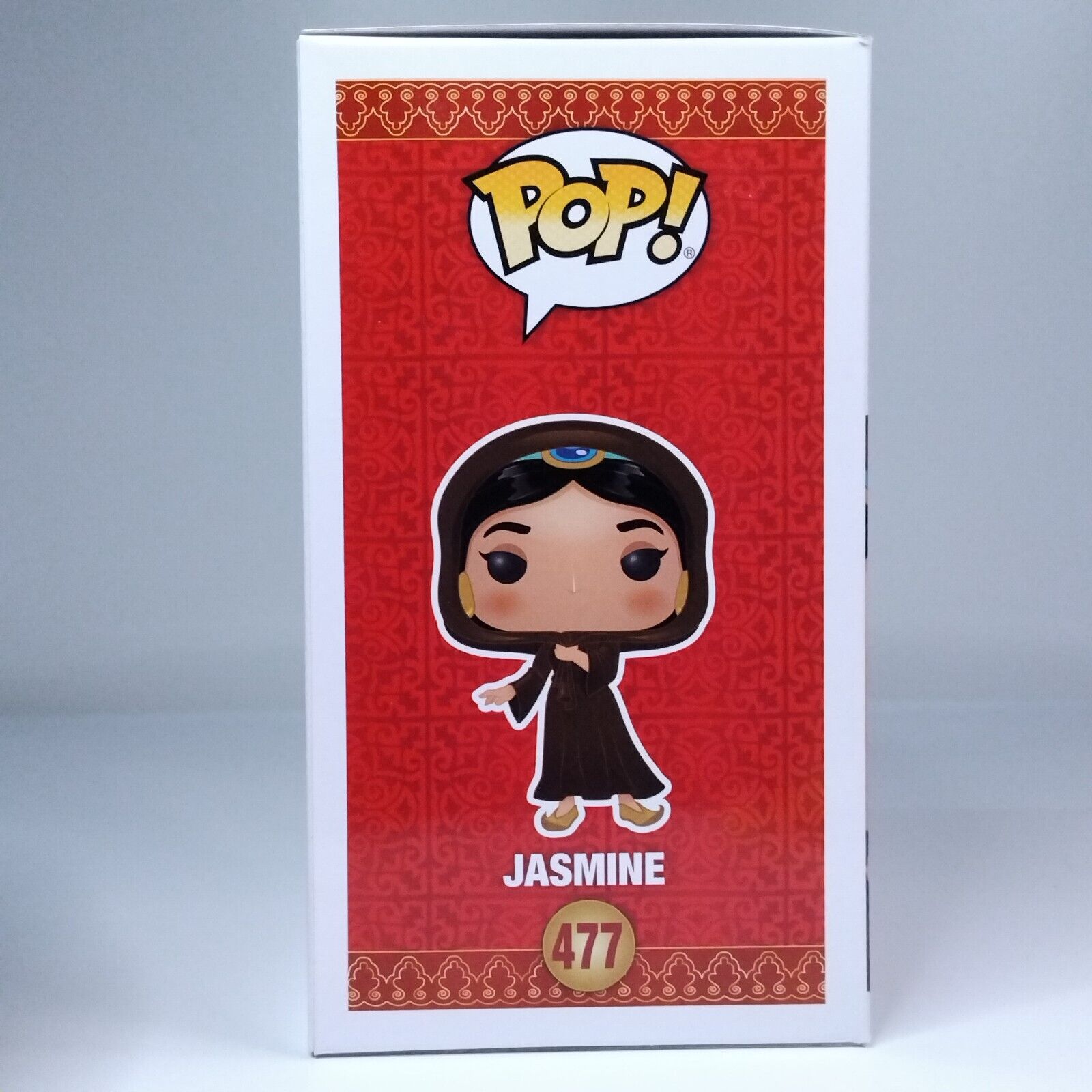 Funko Pop! Disney Aladin Princess Jasmine Signed Linda Larkin COA #477 WS