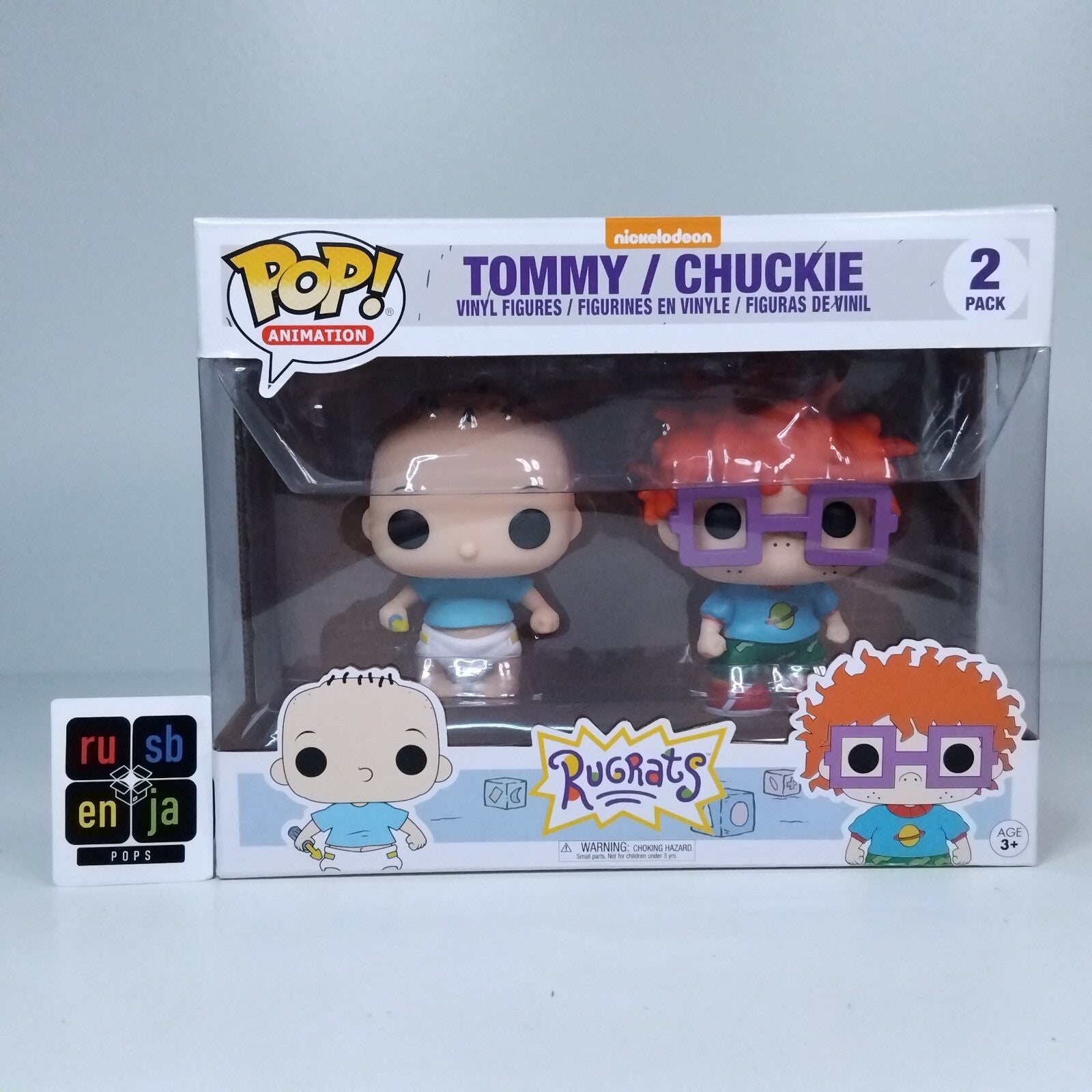 Funko Pop! Animation Rugrats Tommy & Chuckie 2 Pack