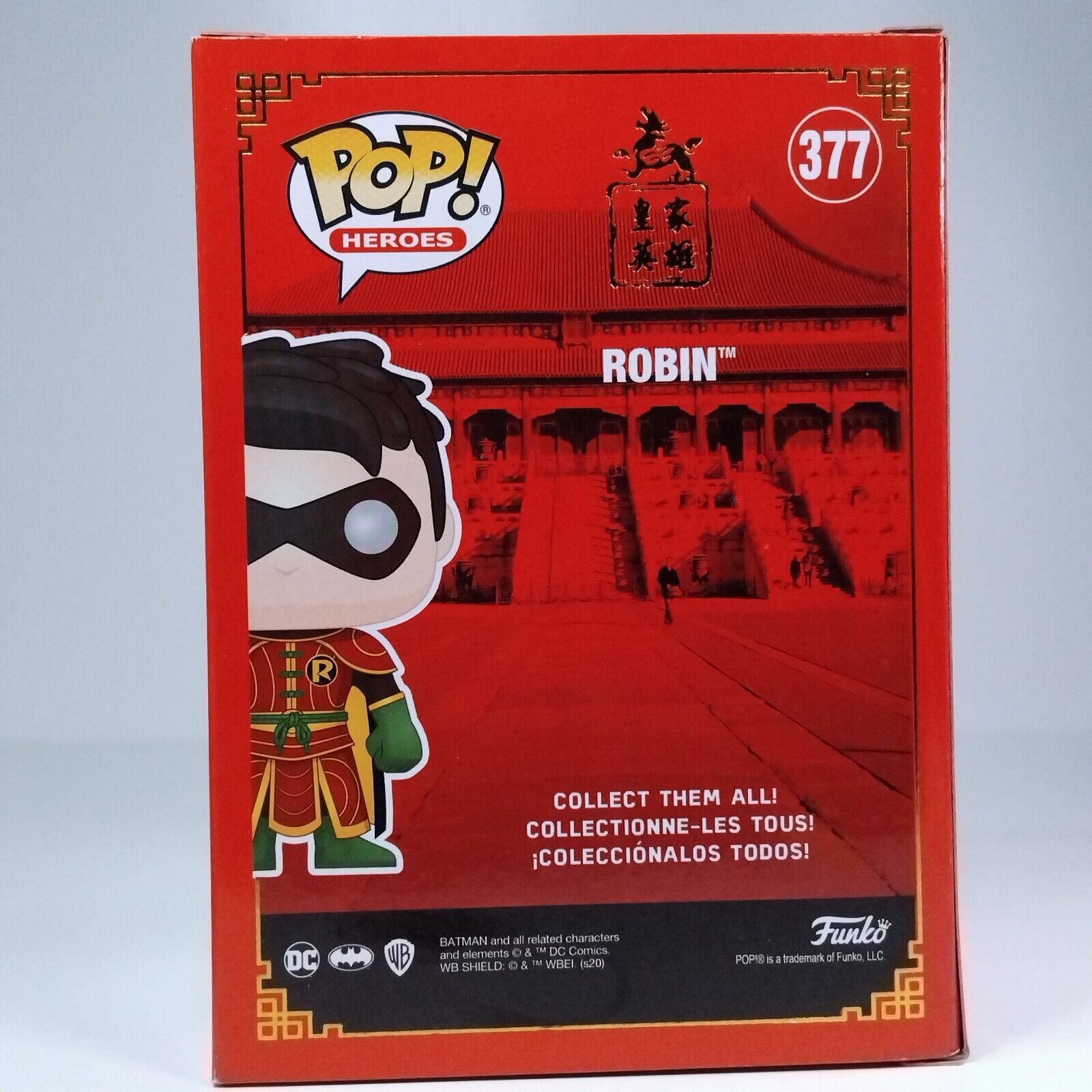 Funko Pop! DC Heroes Imperial Palace Robin Metallic Limited Edition #377