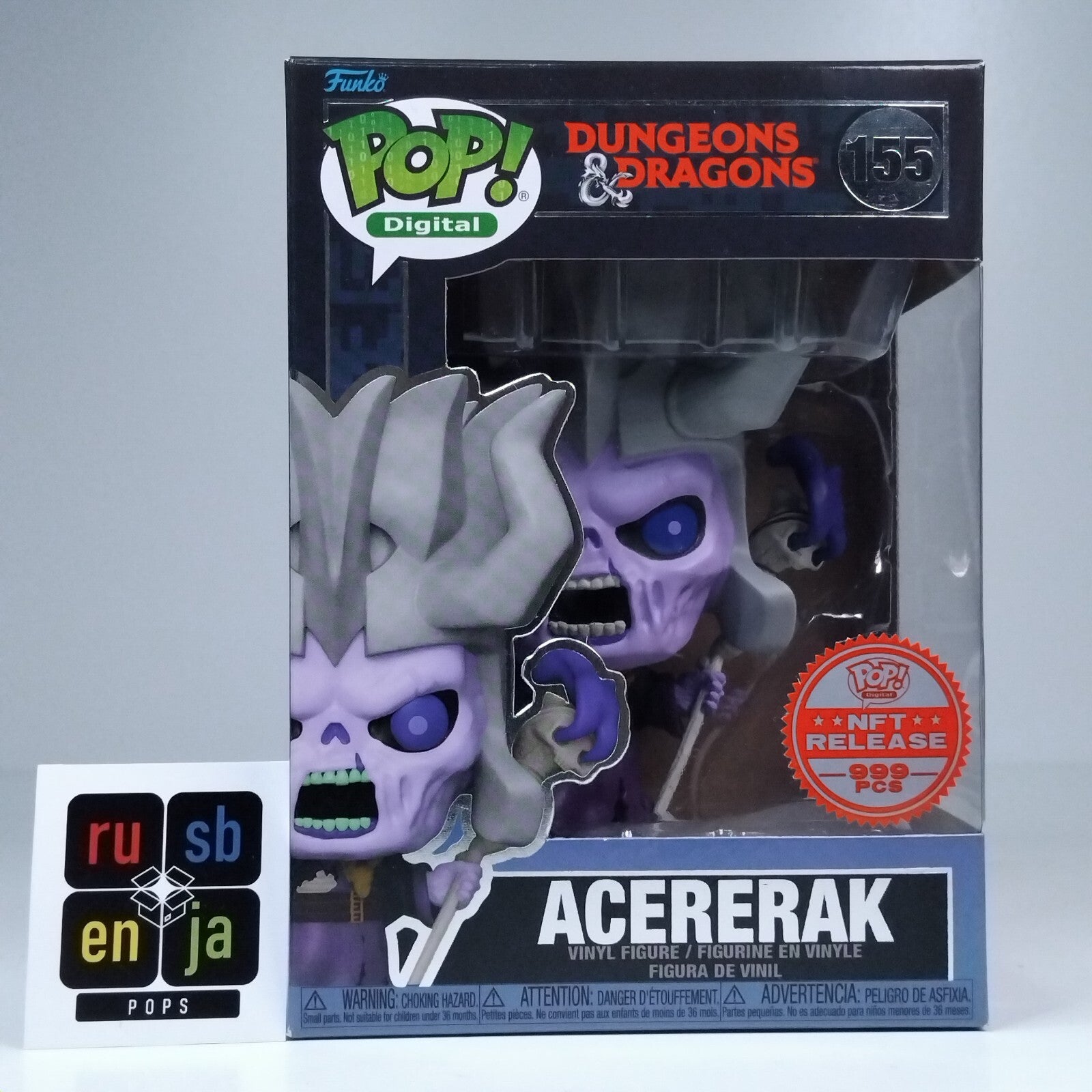 Funko Pop! Digital Games Dungeons & Dragons Acererak 999 Pcs #155