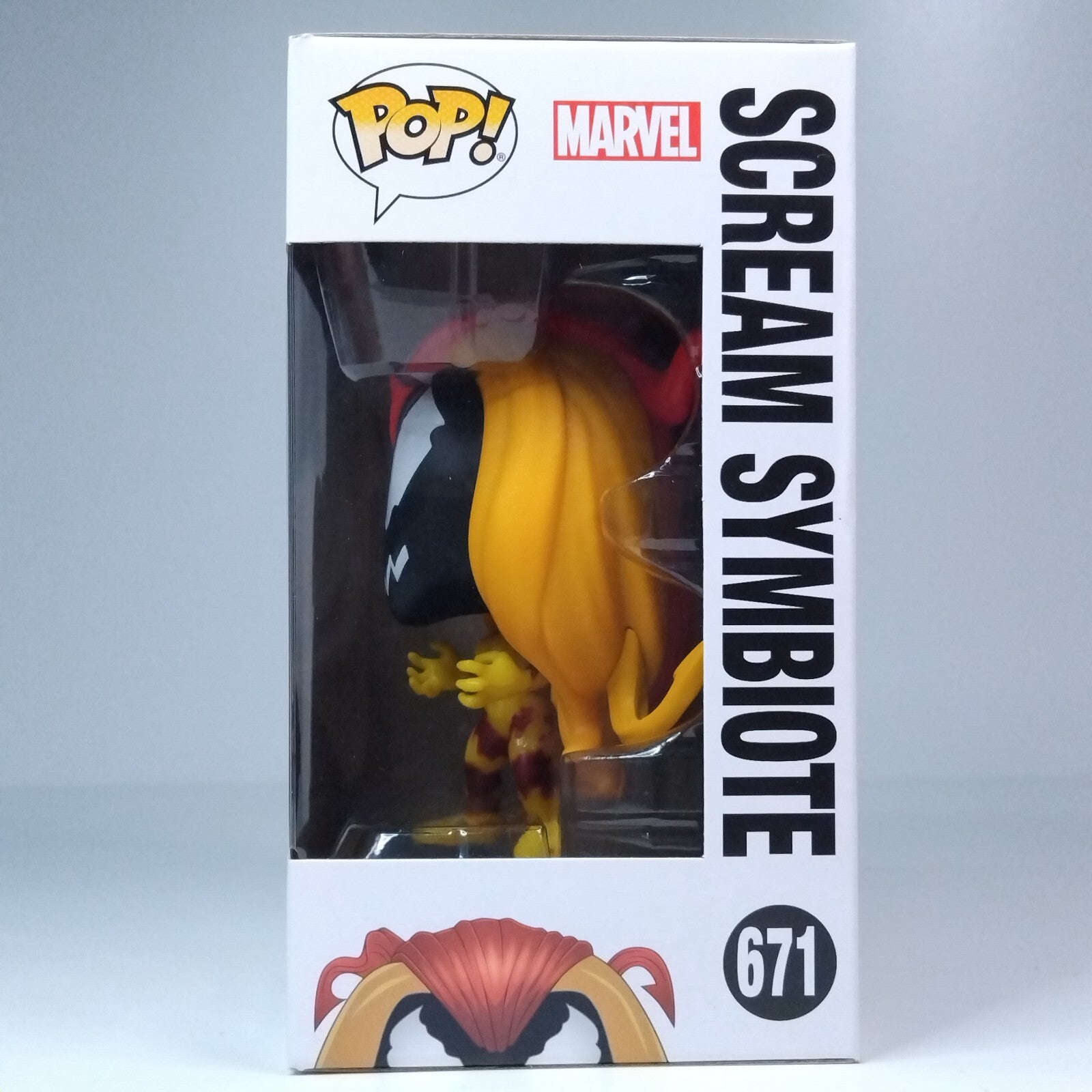 Funko Pop! Marvel Spider-Man - Scream Symbiote Special Edition #671
