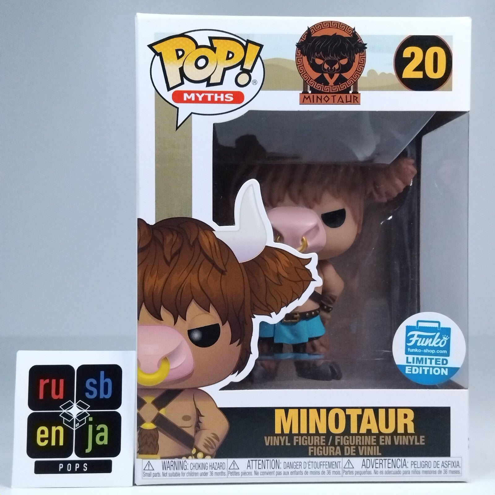 Funko Pop! Myths Minotaur Limited Edition #20