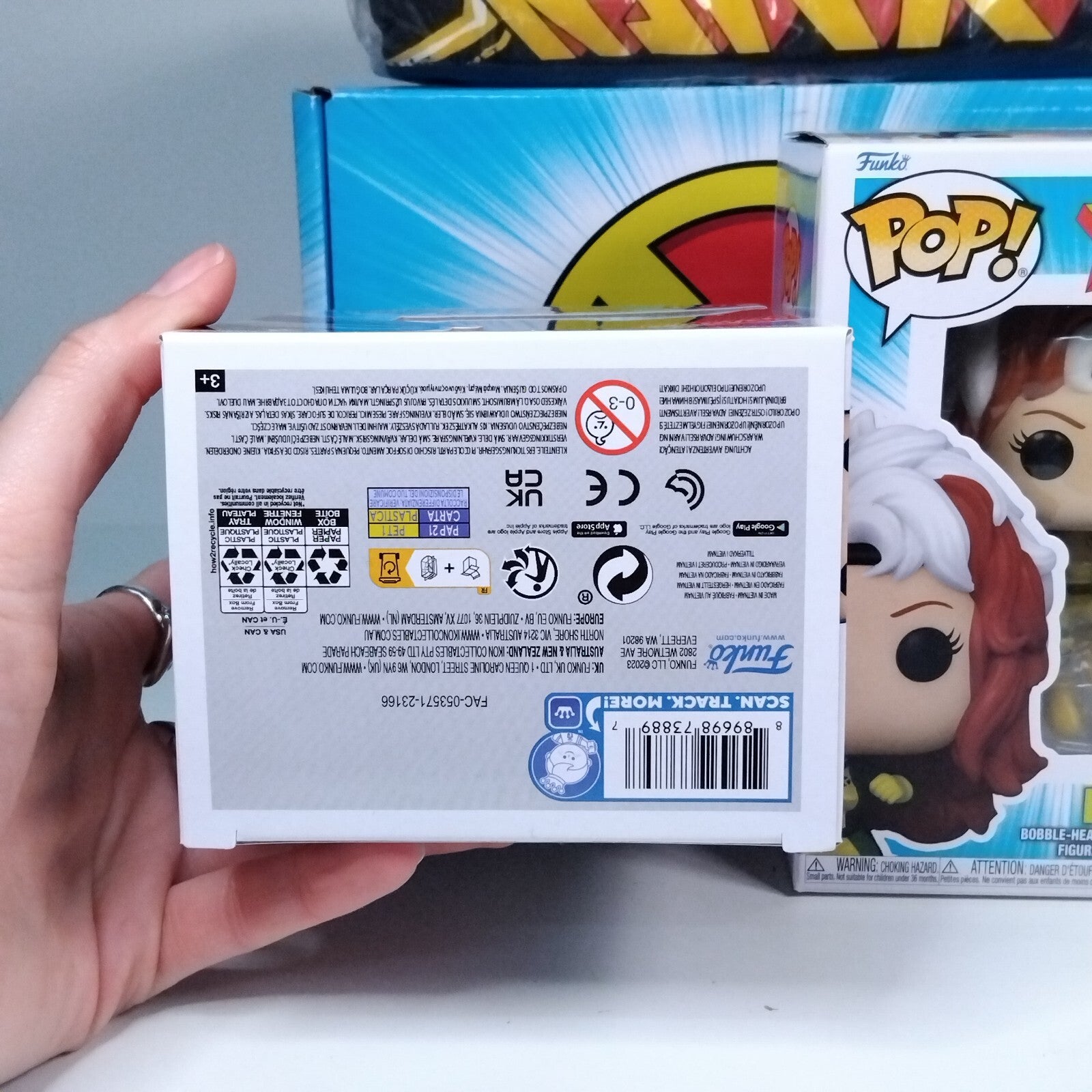 Funko Pop! Marvel Collector Corps Box X-Men '97 Jean Grey #1287 & Rogue #1288