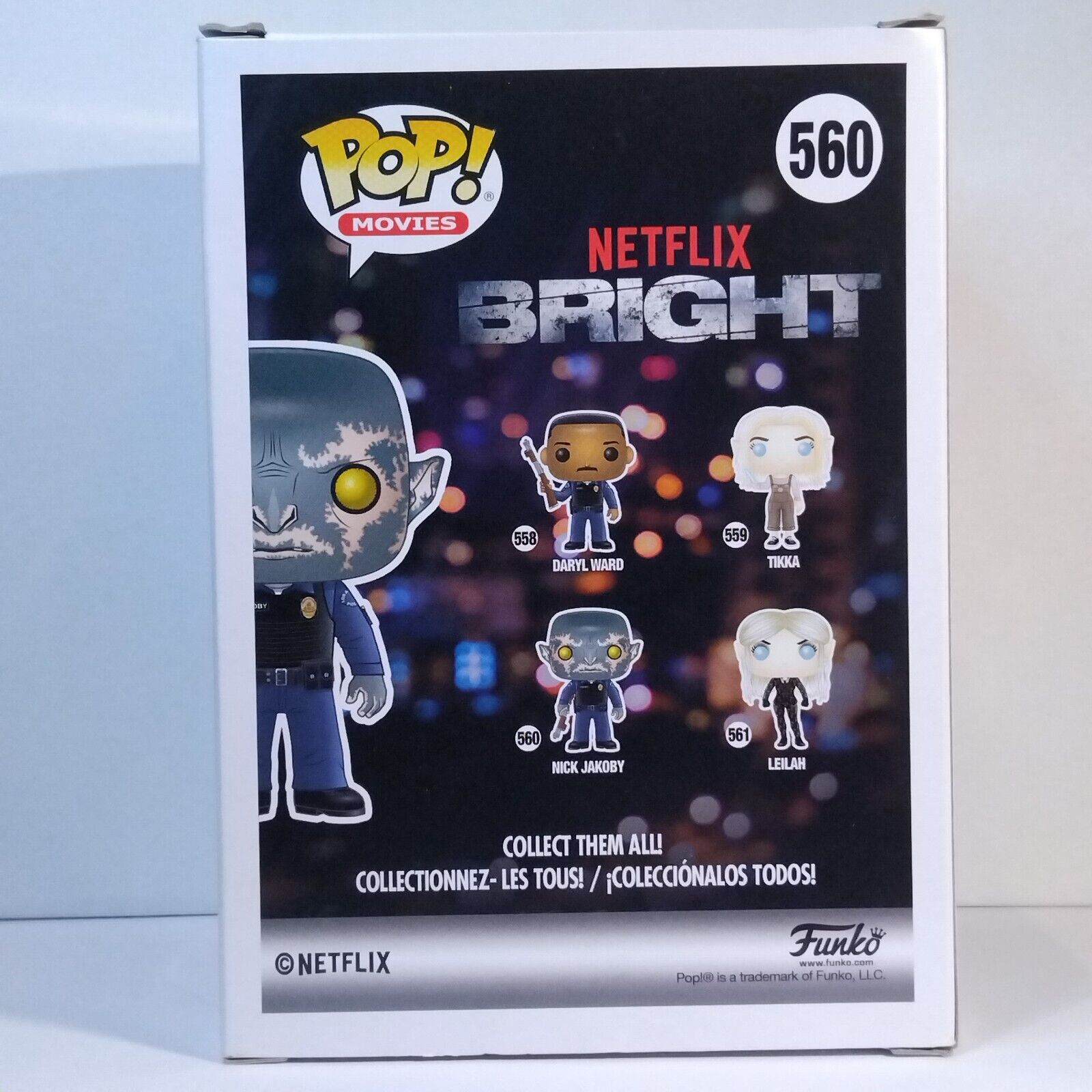 Funko Pop! Movies Bright Nick Jakoby Signed Joel Edgerton COA #560 WS