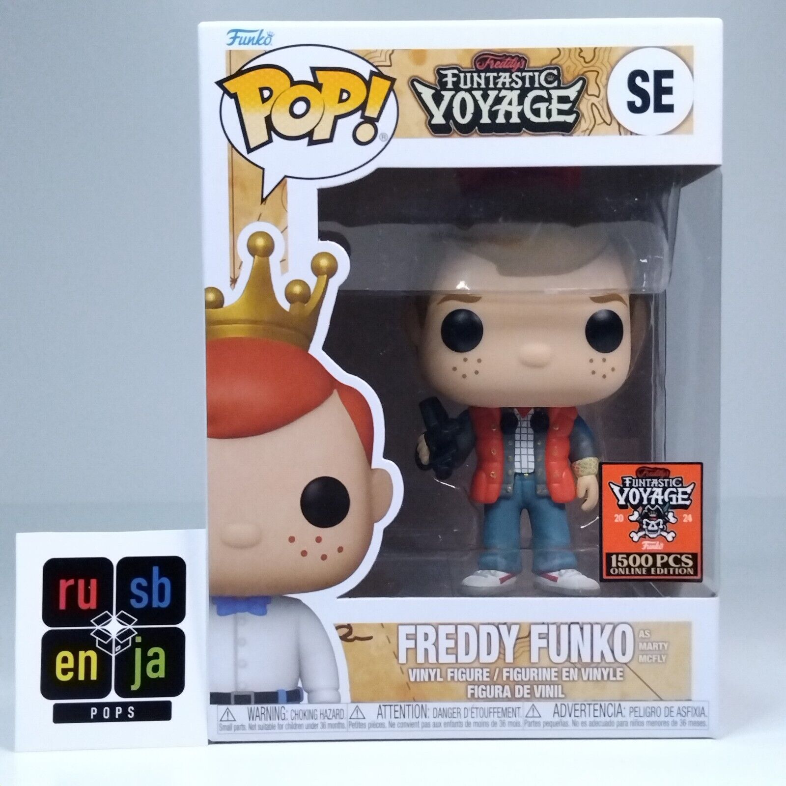 Funko Pop! Movies Back to the Future Freddy Funko as Marty McFly 1,500 Pcs #SE