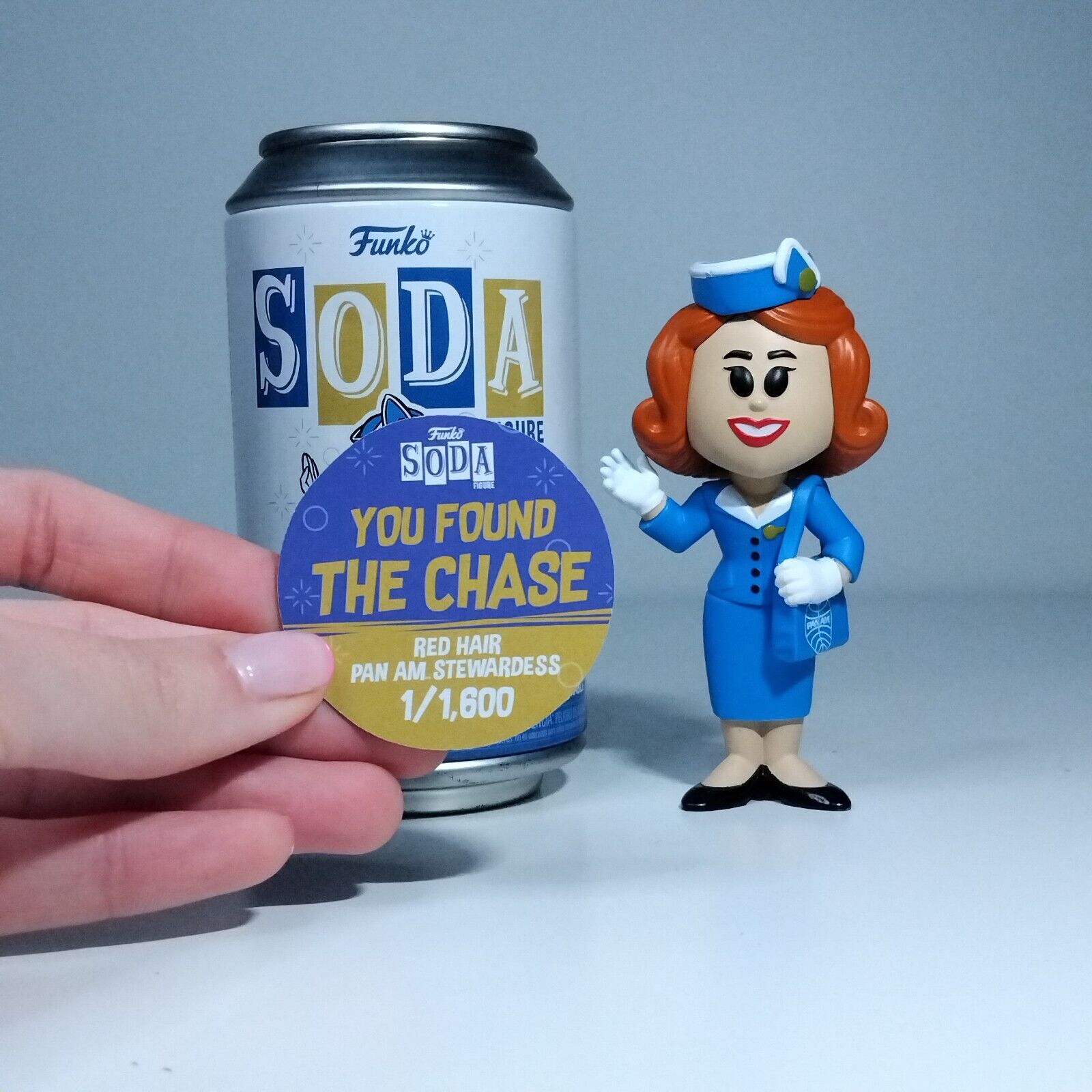 Funko Soda Ad Icons Pan Am Stewardess Red Hair Chase 1/1,600