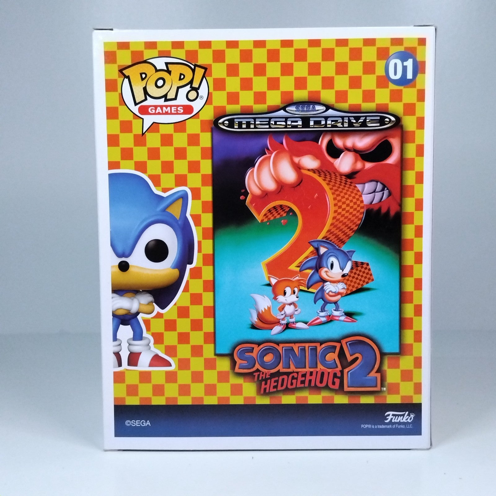 Funko Pop! Games Covers Posters Sonic the Hedgehog #01