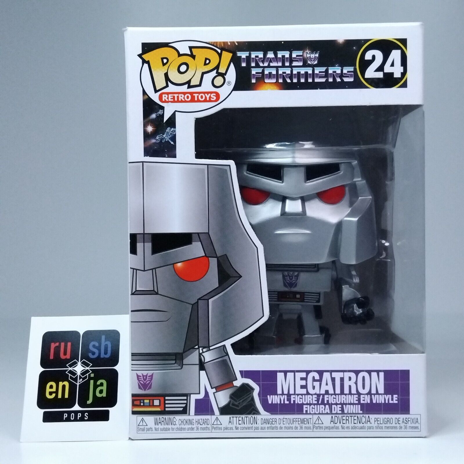 Funko Pop! Retro Toys Transformers Megatron #24