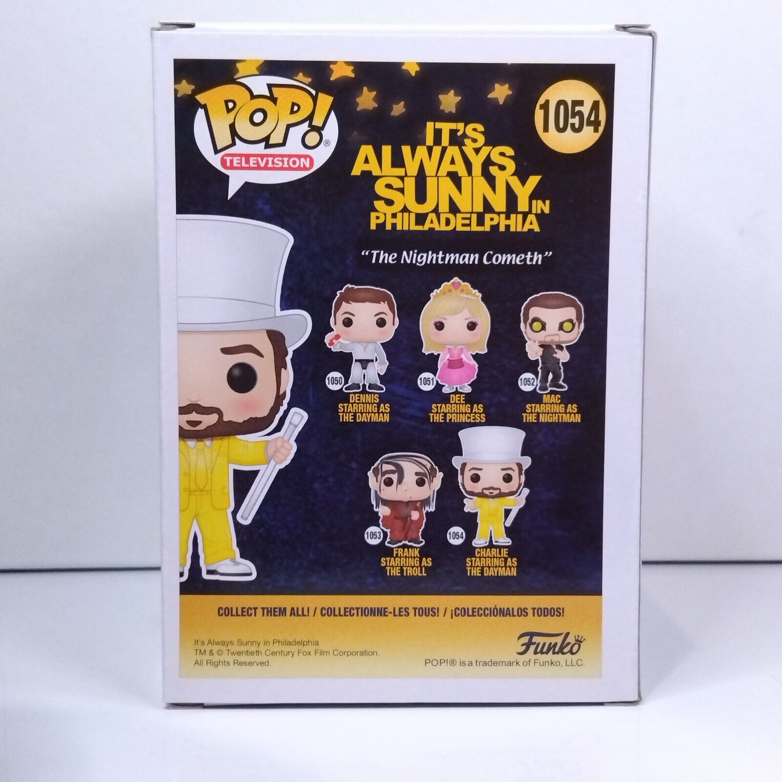 Funko Pop! TV Always Sunny Philadelphia Charlie Signed Charlie Day COA #1054 WS