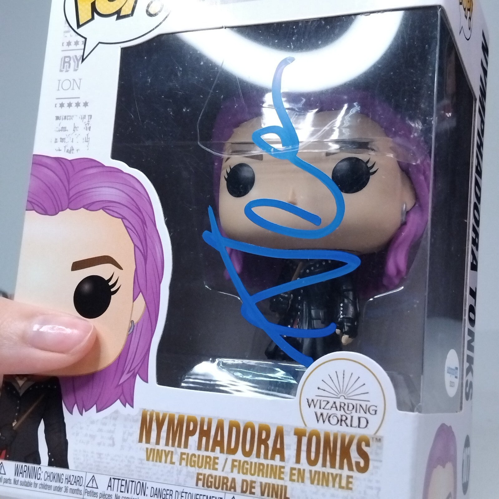Funko Pop! Harry Potter Nymphadora Tonks Signed Natalia Tena COA #107 WS