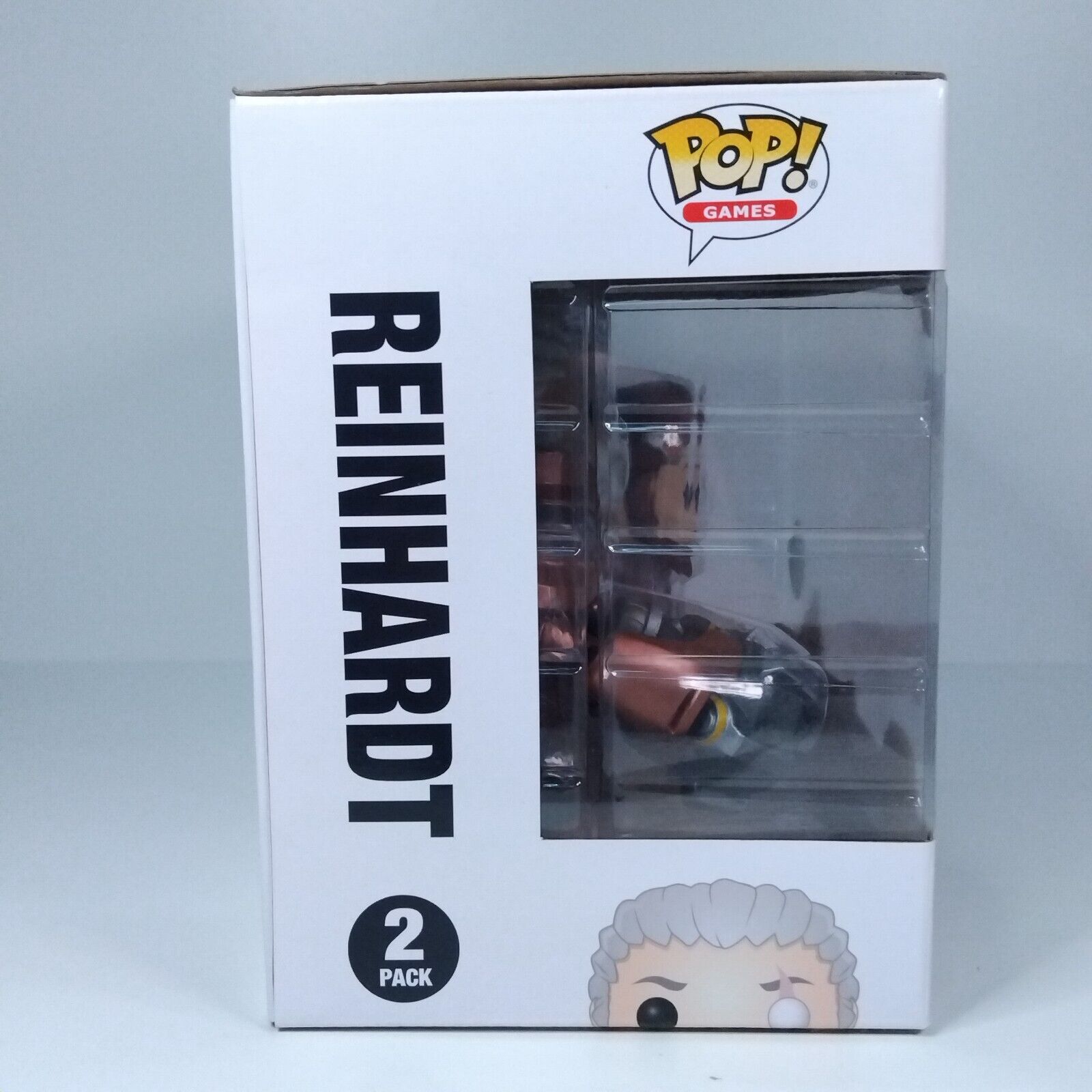 Funko Pop! Games Overwatch Reinhardt and Brigitte Blizzard Exclusive 2 Pack