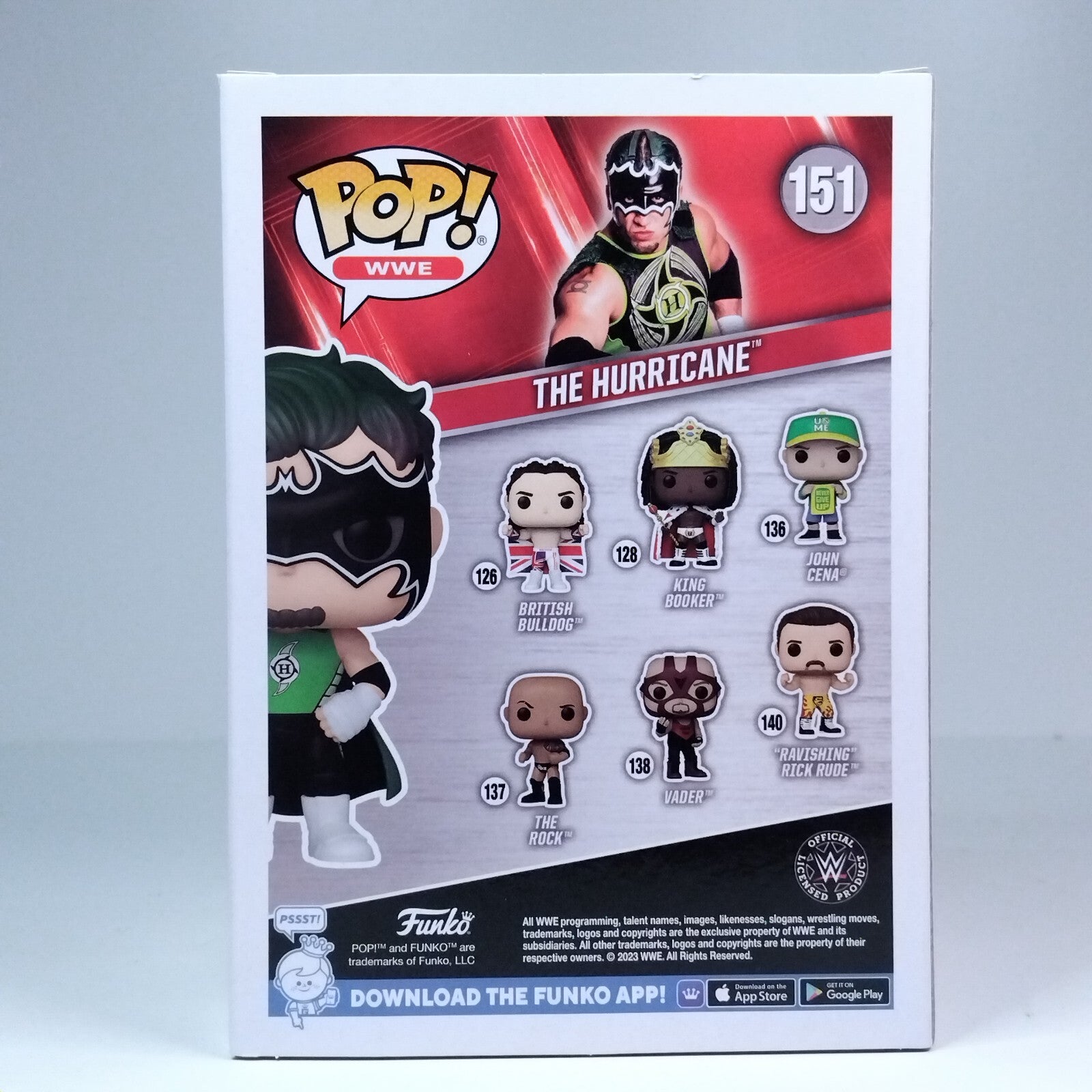 Funko Pop! WWE The Hurricane Special Edition #151
