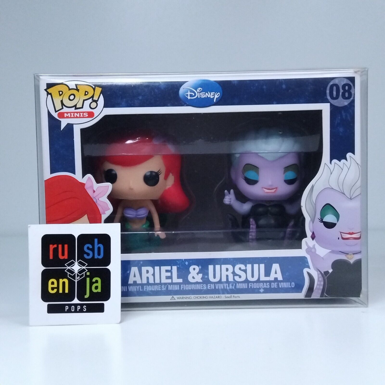 Funko Pop! Minis Disney The Little Mermaid Ariel & Ursula 2 Pack #08